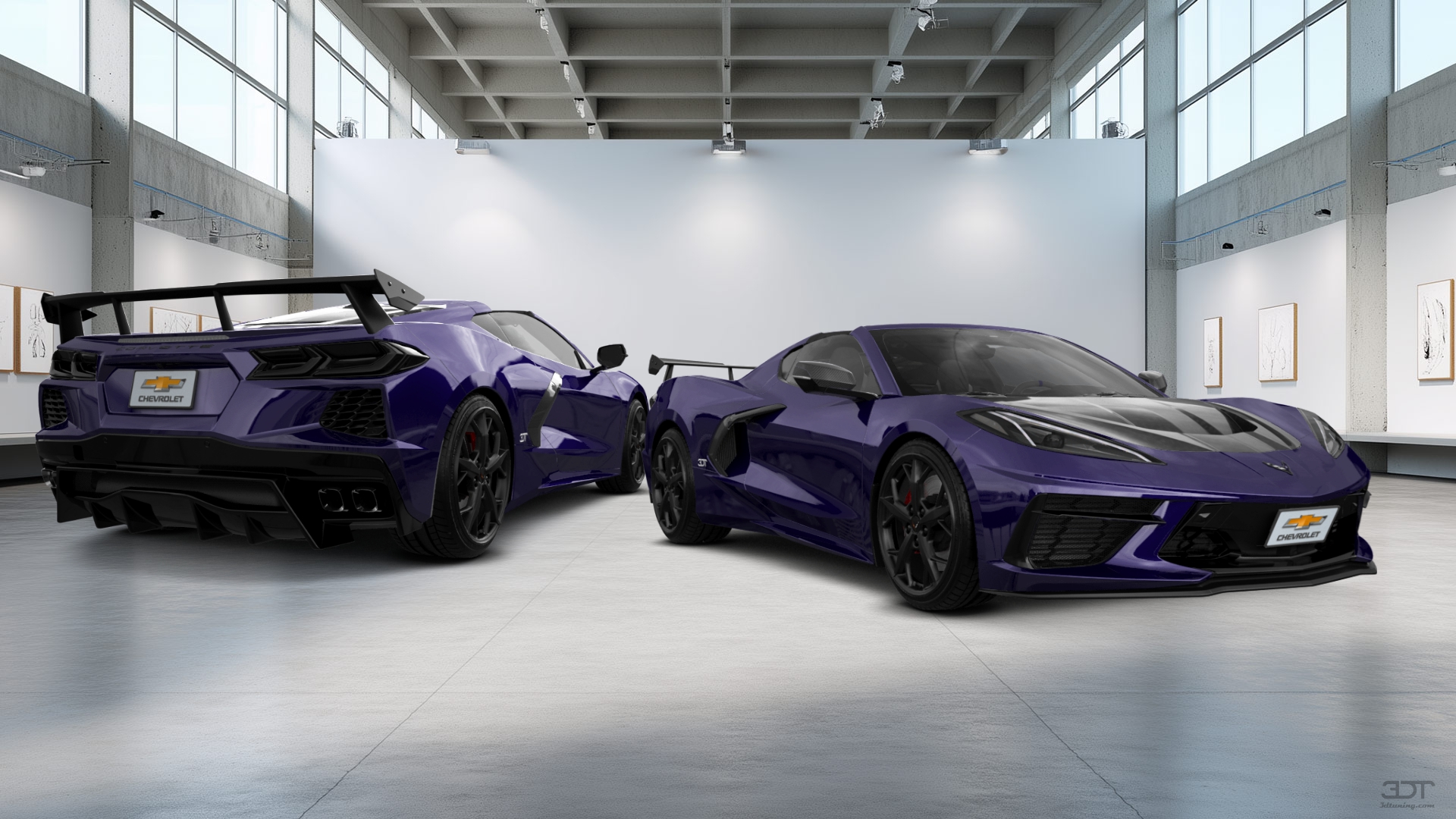 Chevrolet Corvette 2 door targa top 2020 tuning