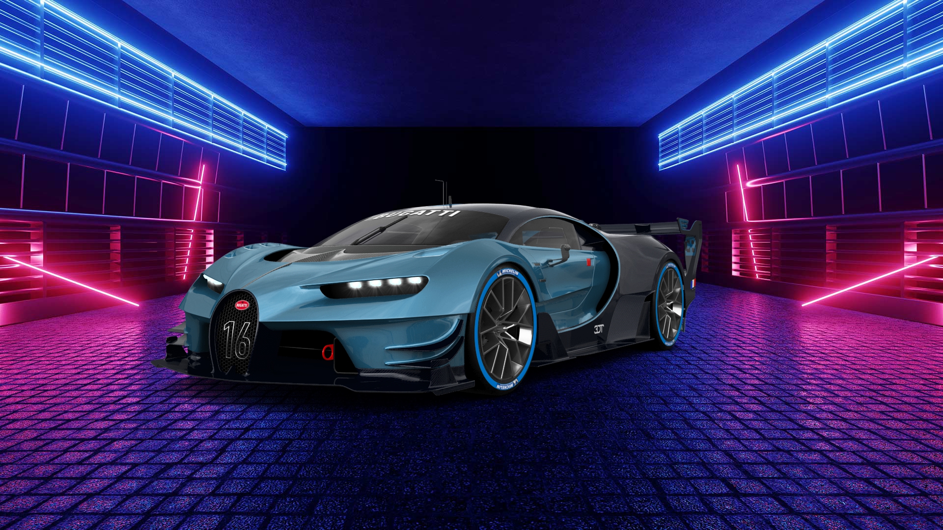 Bugatti Vision GT Supercar 2015 tuning