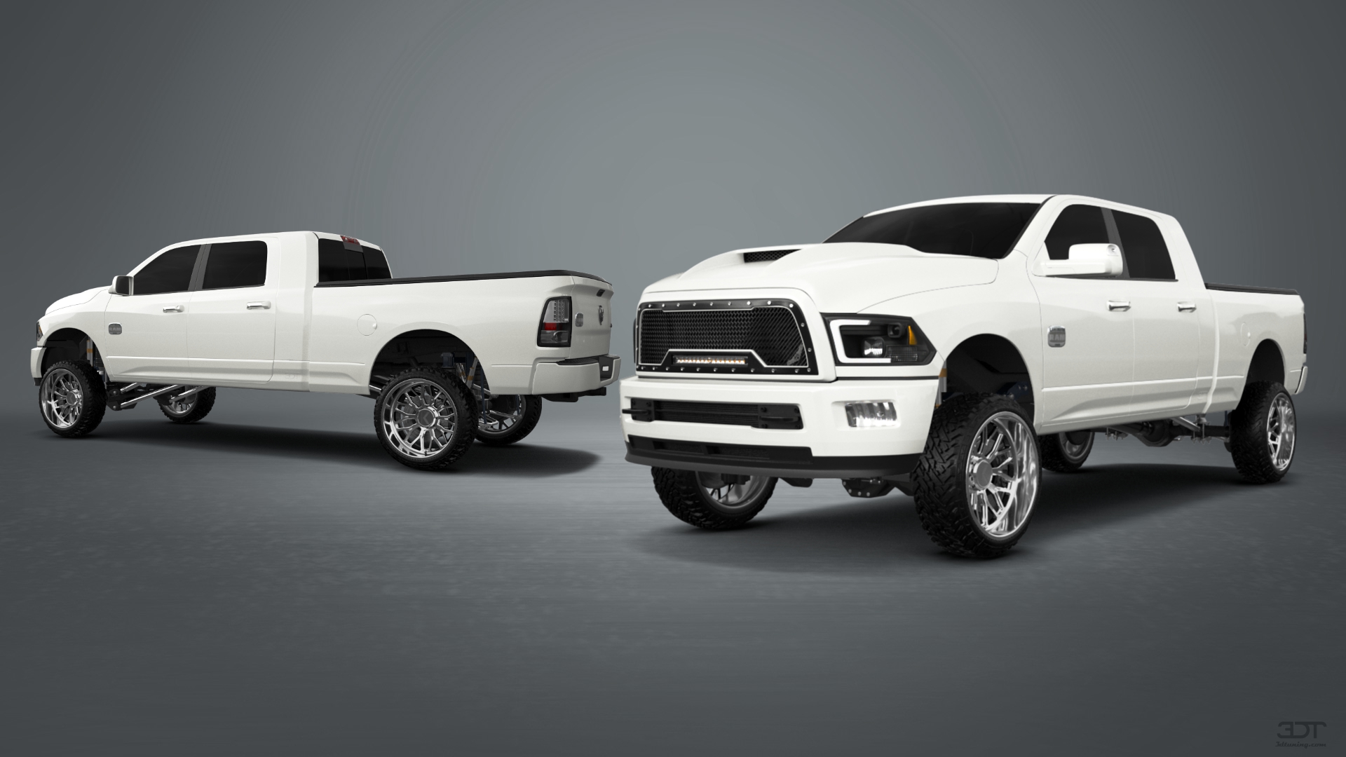 Dodge Ram 2500 Mega Cab 6.4 ft box 4 Door pickup truck 2010 tuning