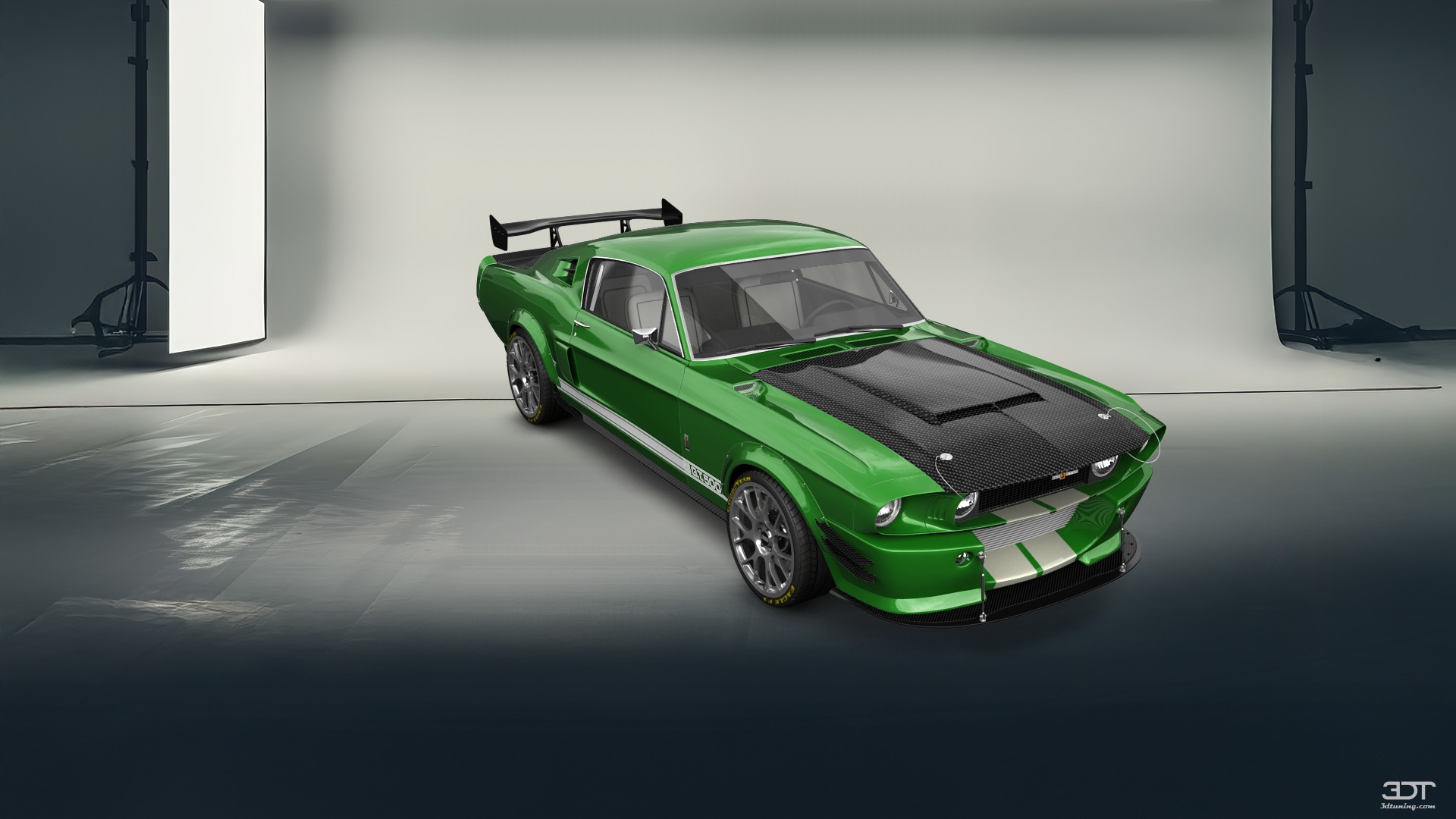 Mustang GT500 2 Door Coupe 1968 tuning