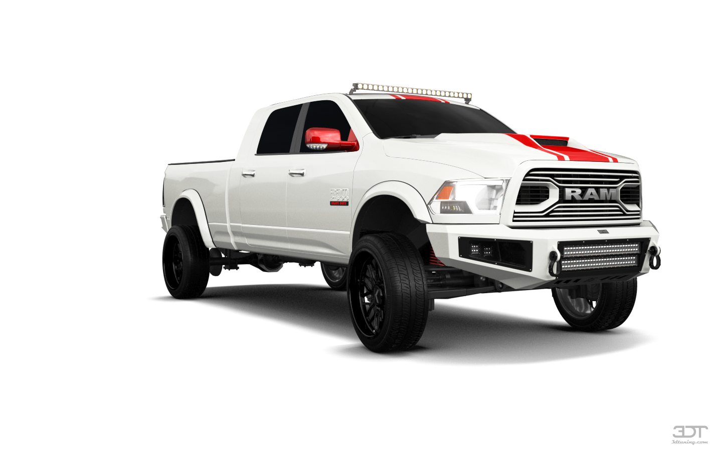 Dodge Ram 2500 Mega Cab 6.4 ft box 4 Door pickup truck 2010
