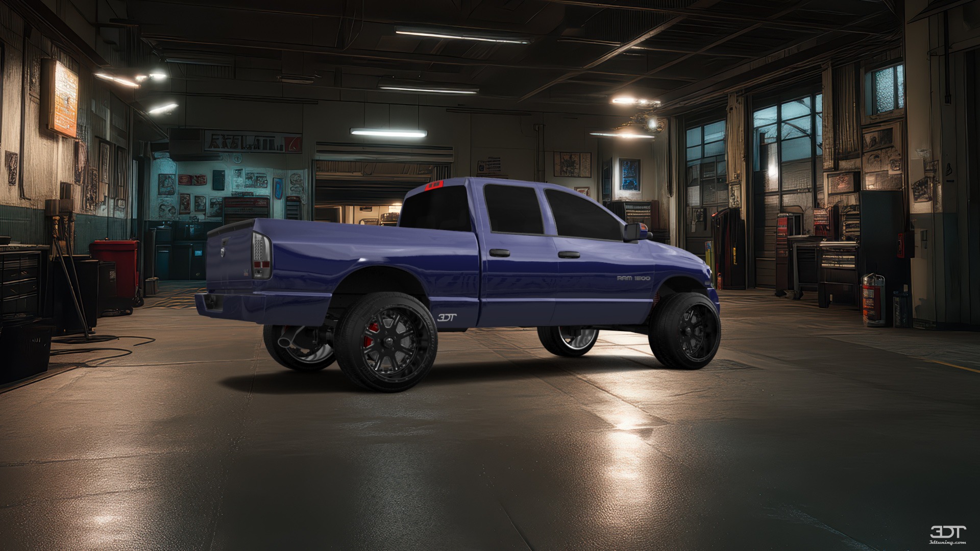 Dodge Ram 1500 6.4 ft box 4 Door pickup truck 2002 tuning
