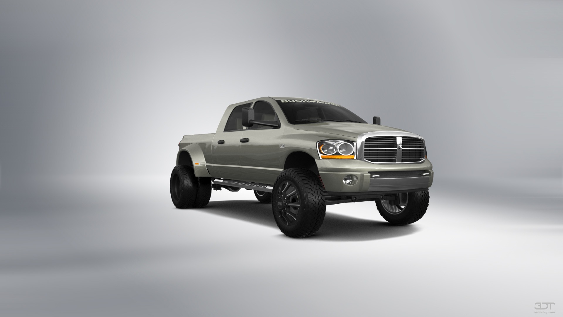 Dodge Ram 3500 Dually 4 Door pickup truck 2007