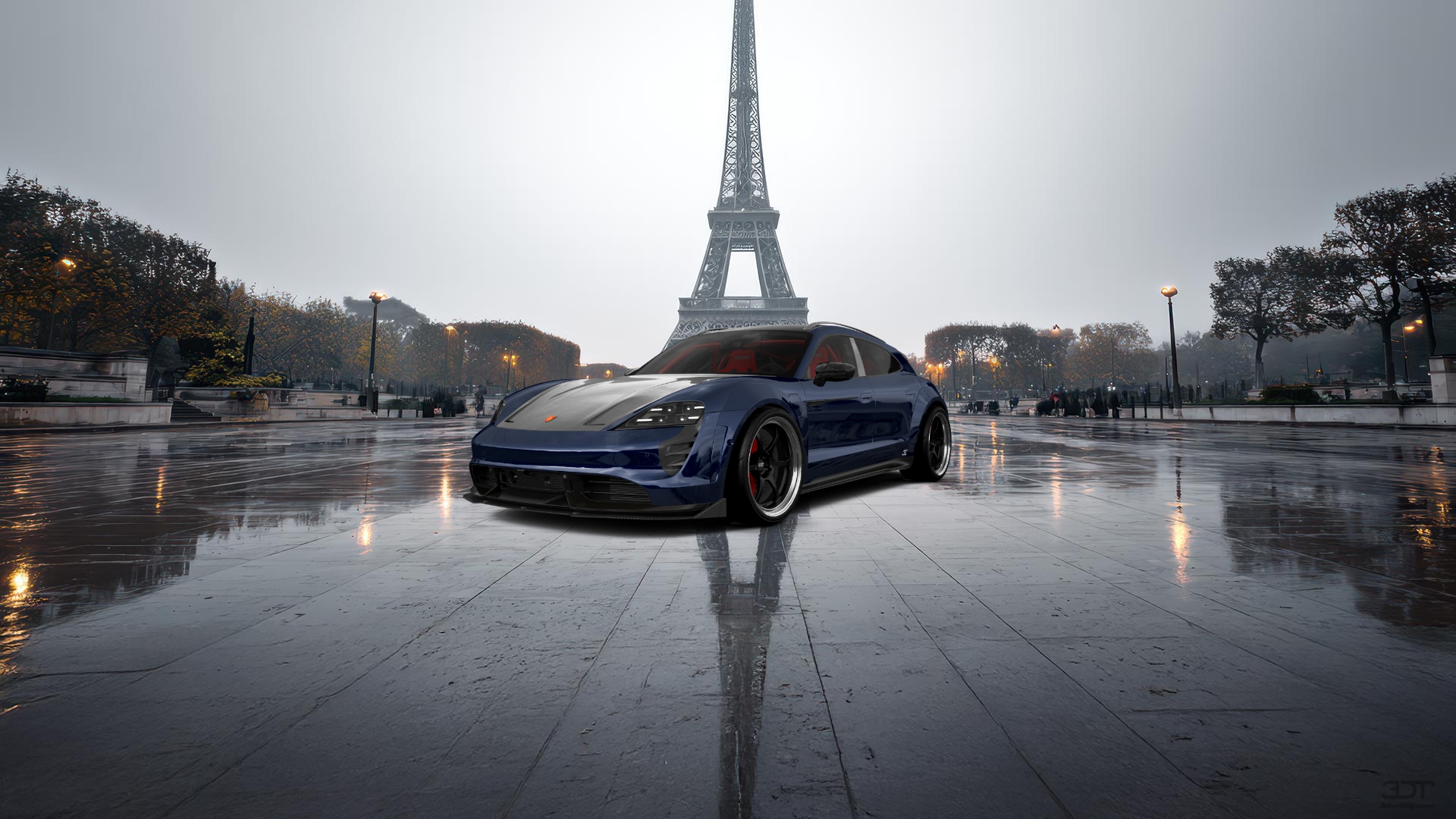 Porsche Taycan Sport Turismo Shooting Brake 2019 tuning