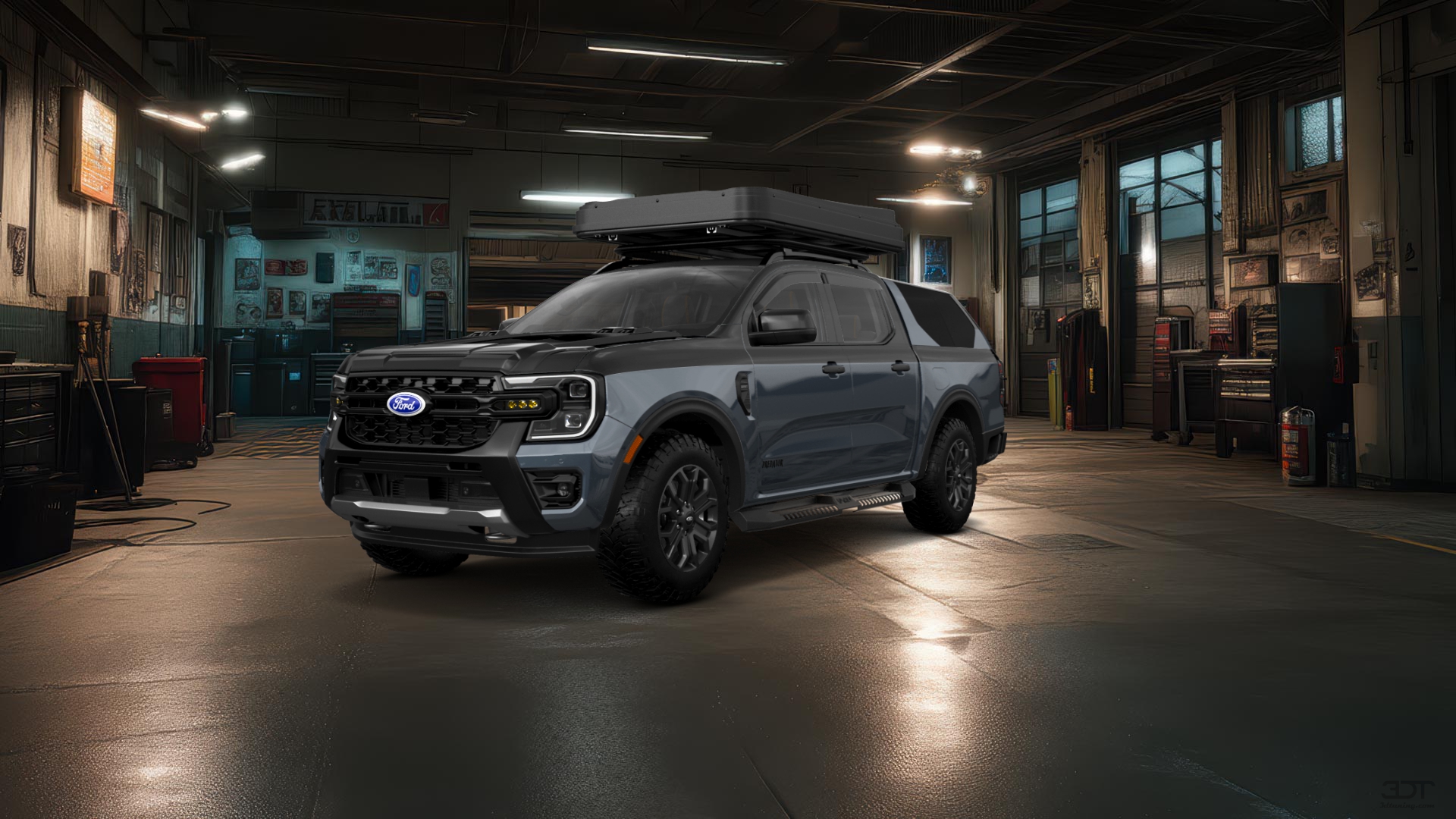 Ford Ranger 4 Door pickup truck 2022 tuning
