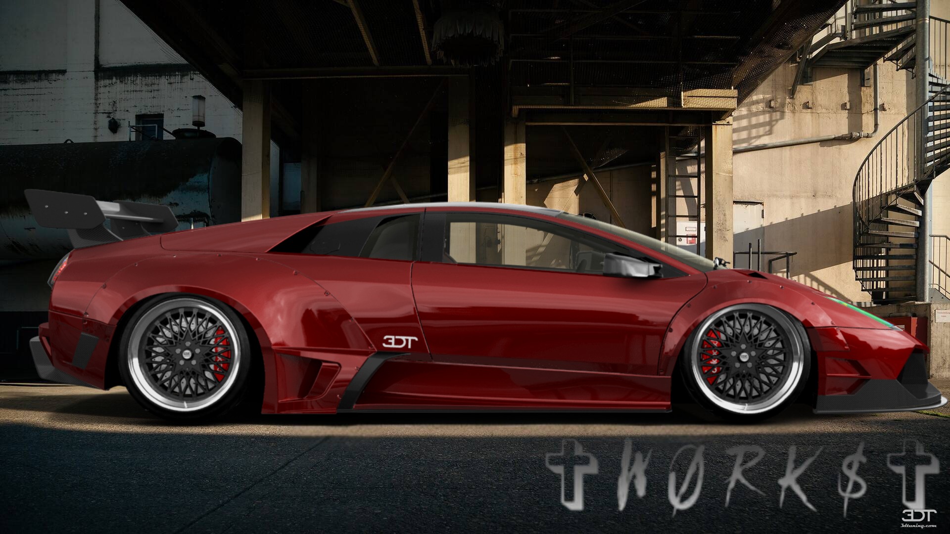 Lamborghini Murcielago 2 Door Coupe 2001 tuning