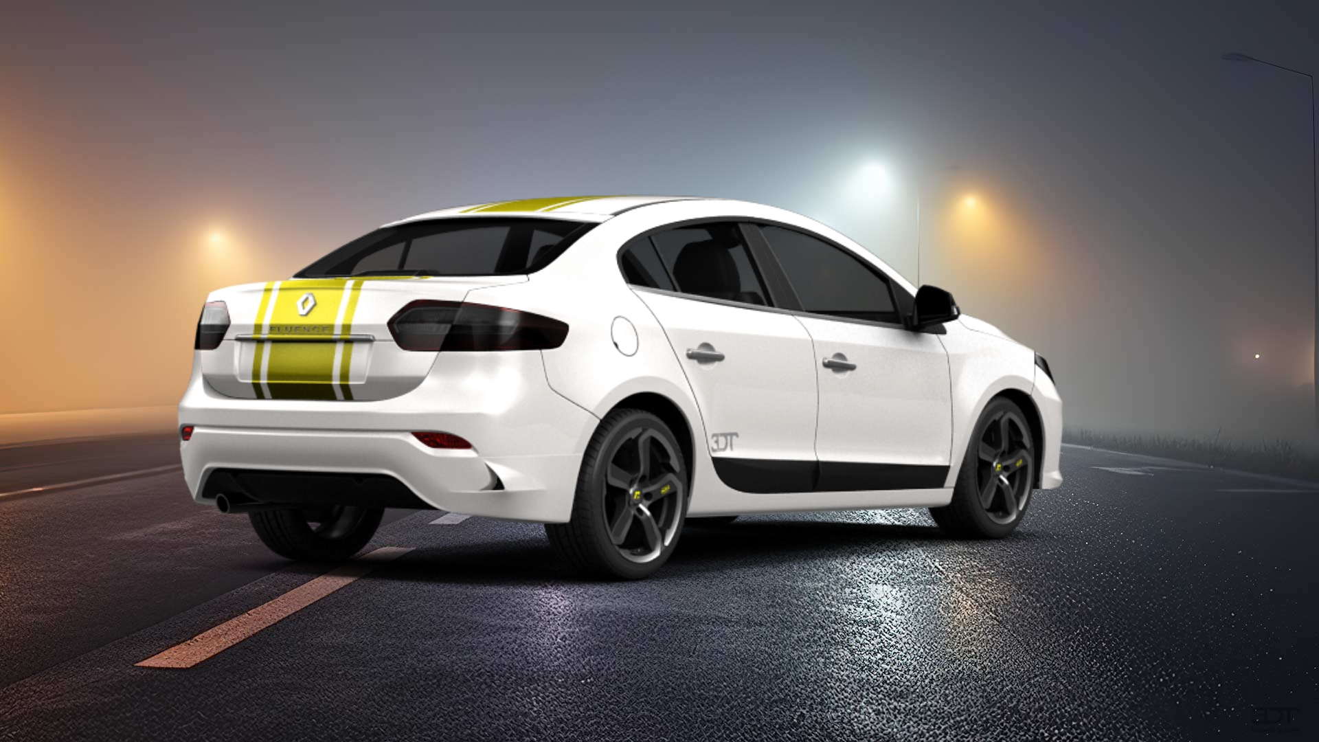 Renault Fluence sedan 2010 tuning