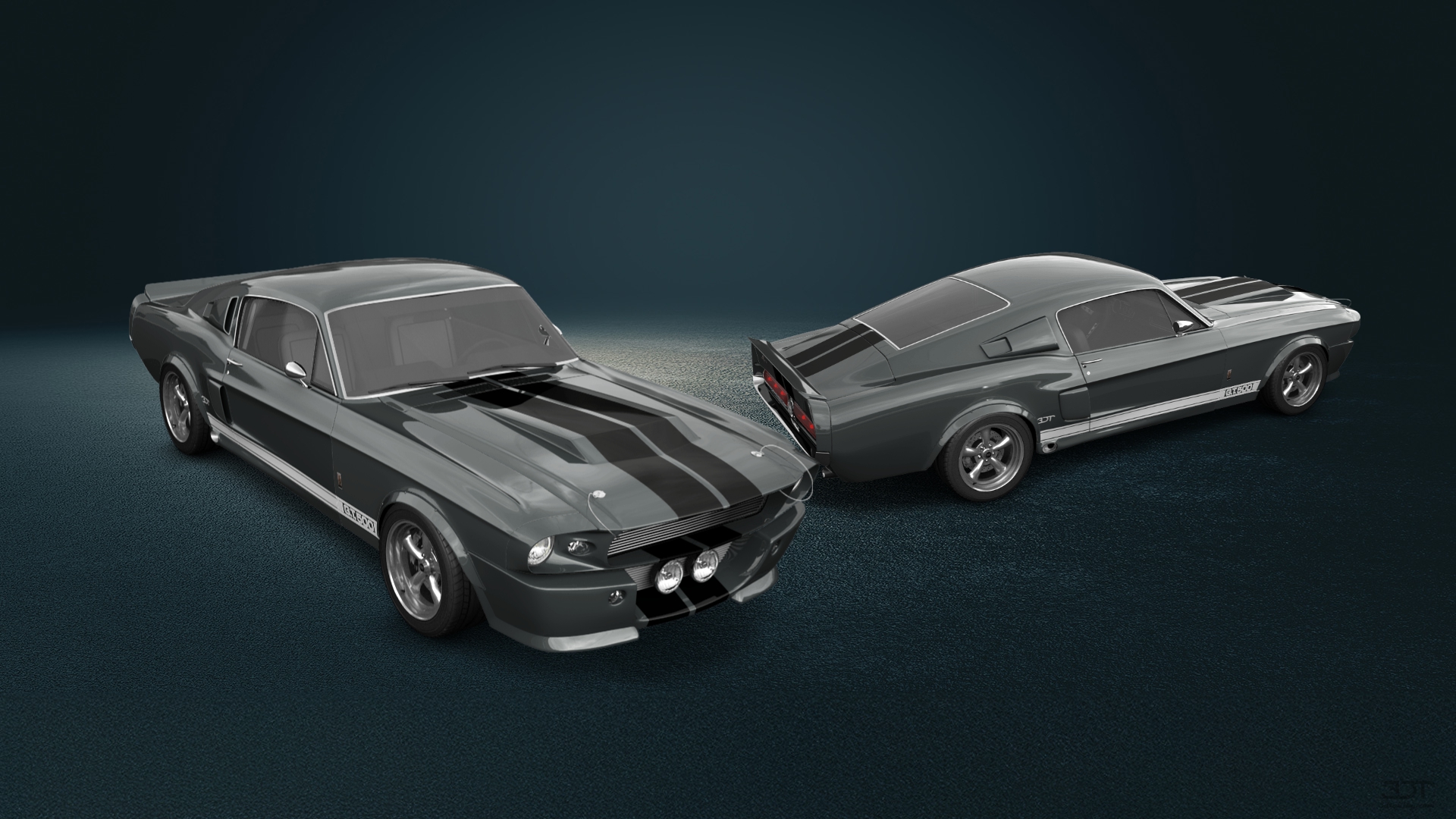 Mustang GT500 2 Door Coupe 1968 tuning