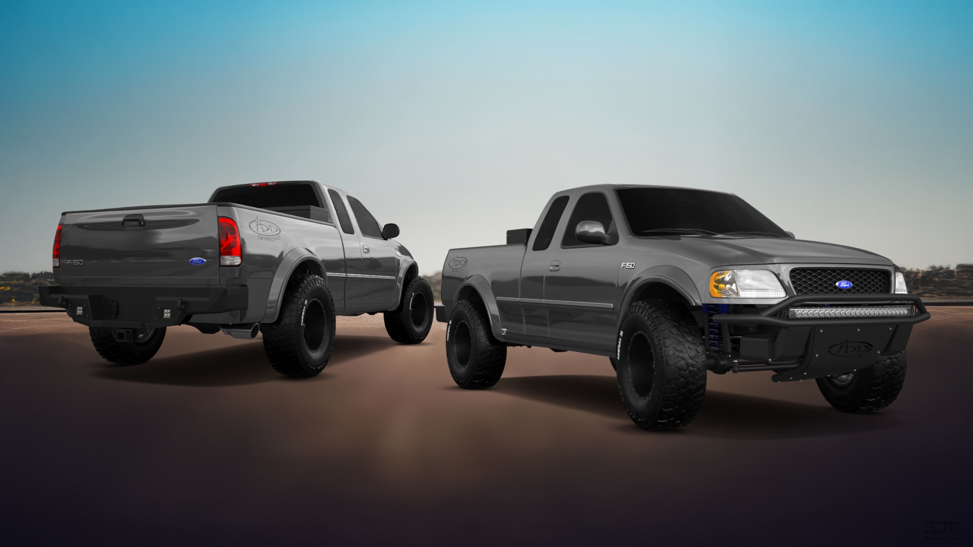 Ford F-150 SuperCab 2 Door pickup truck 1997 tuning