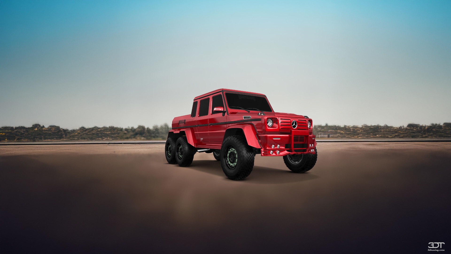 Mercedes G 63 AMG 6x6 4 Door pickup truck 2013