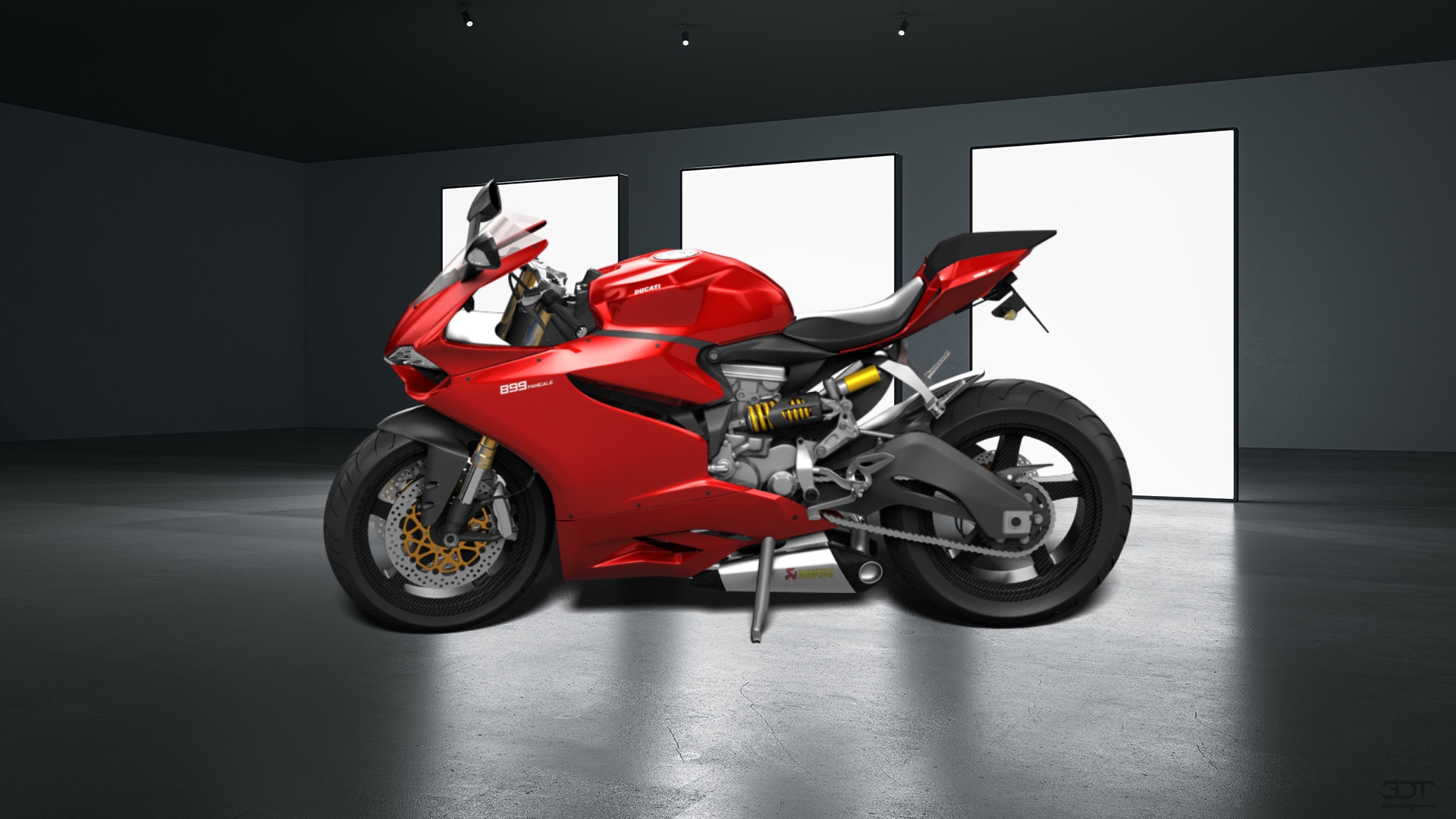 Ducati 899 Panigale Sport Bike 2015 tuning
