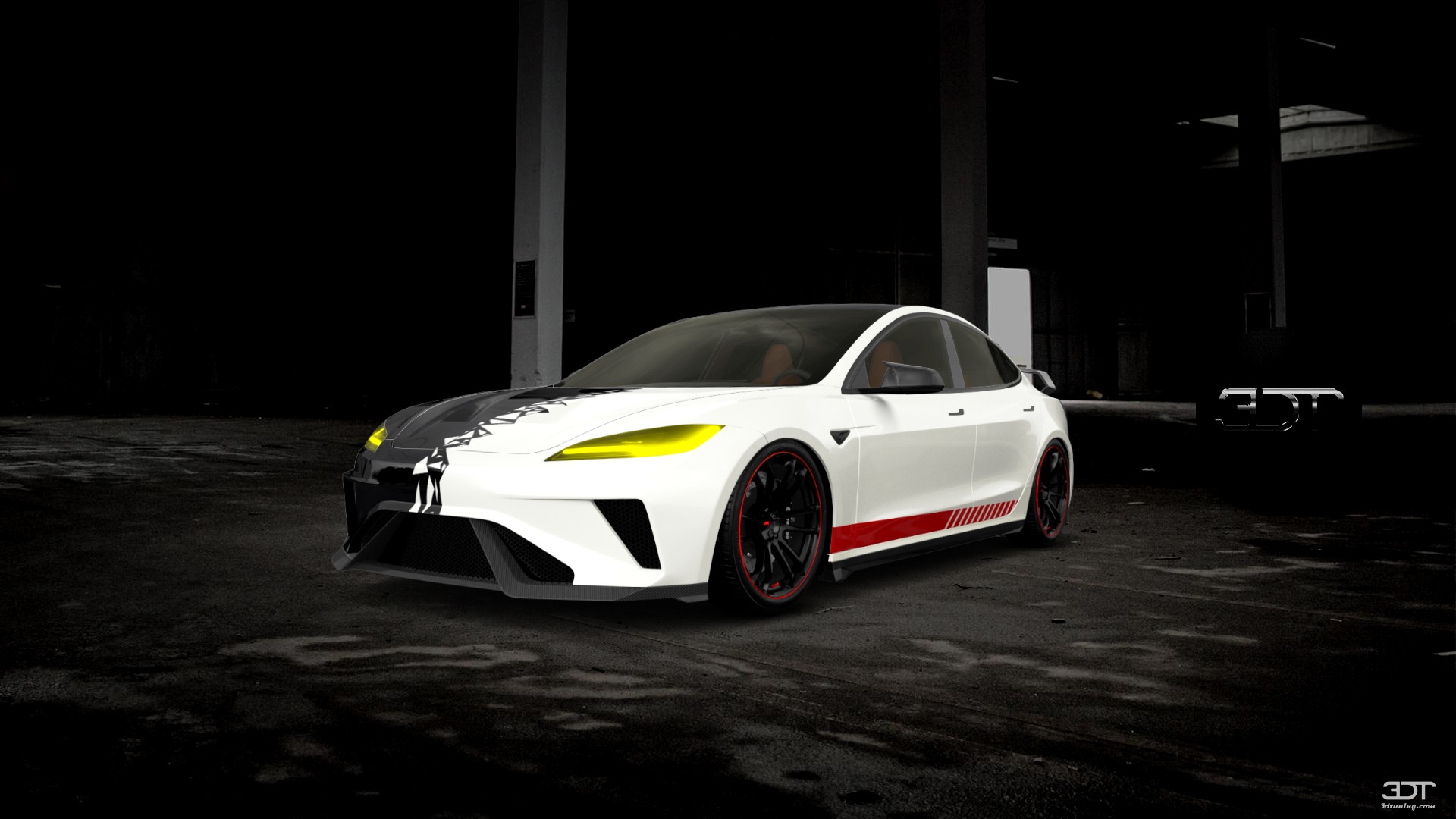 Tuning Tesla Model 3 4 Door Saloon 2023