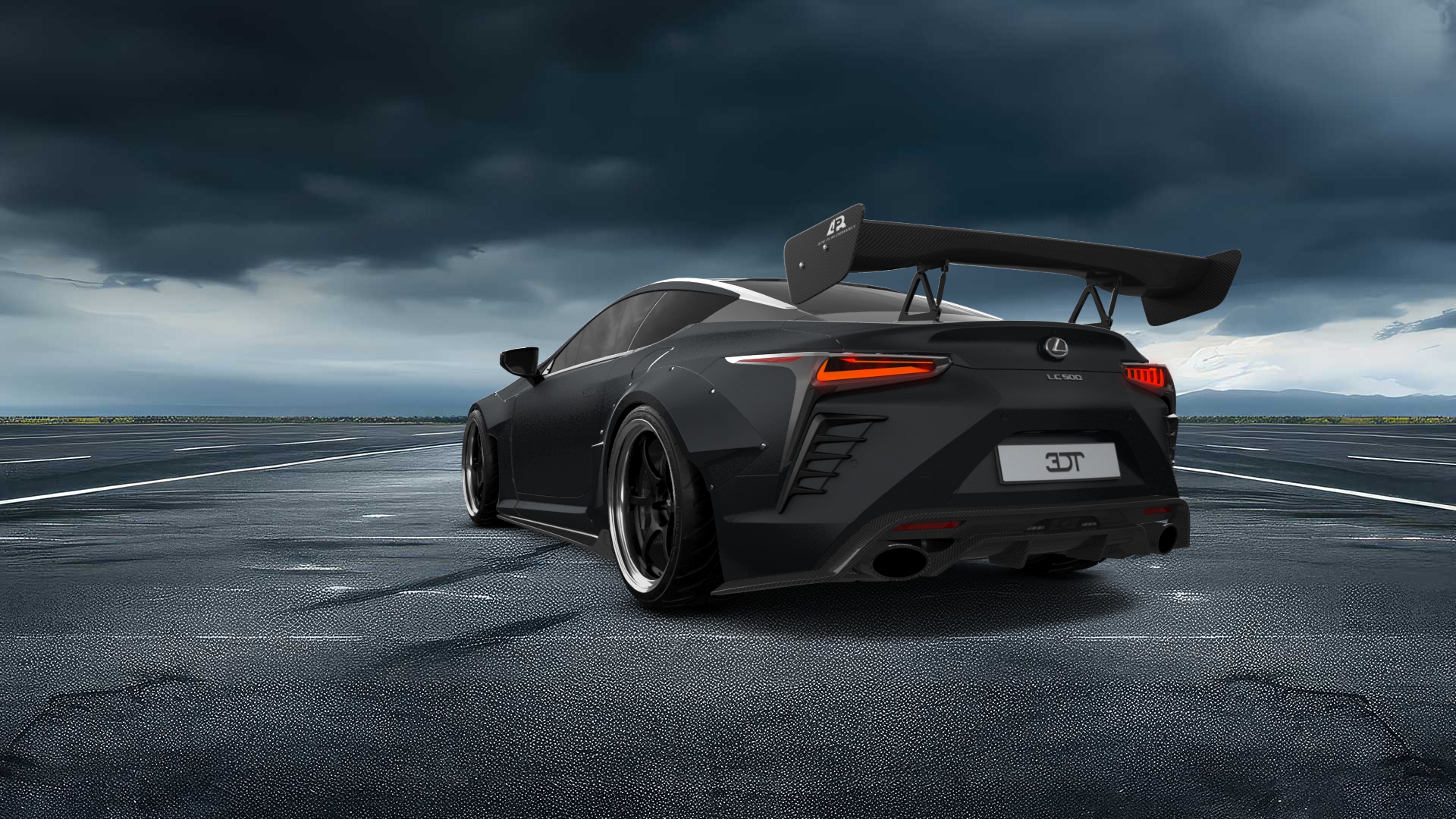 Lexus LC500 2 door fastback coupe 2017 tuning