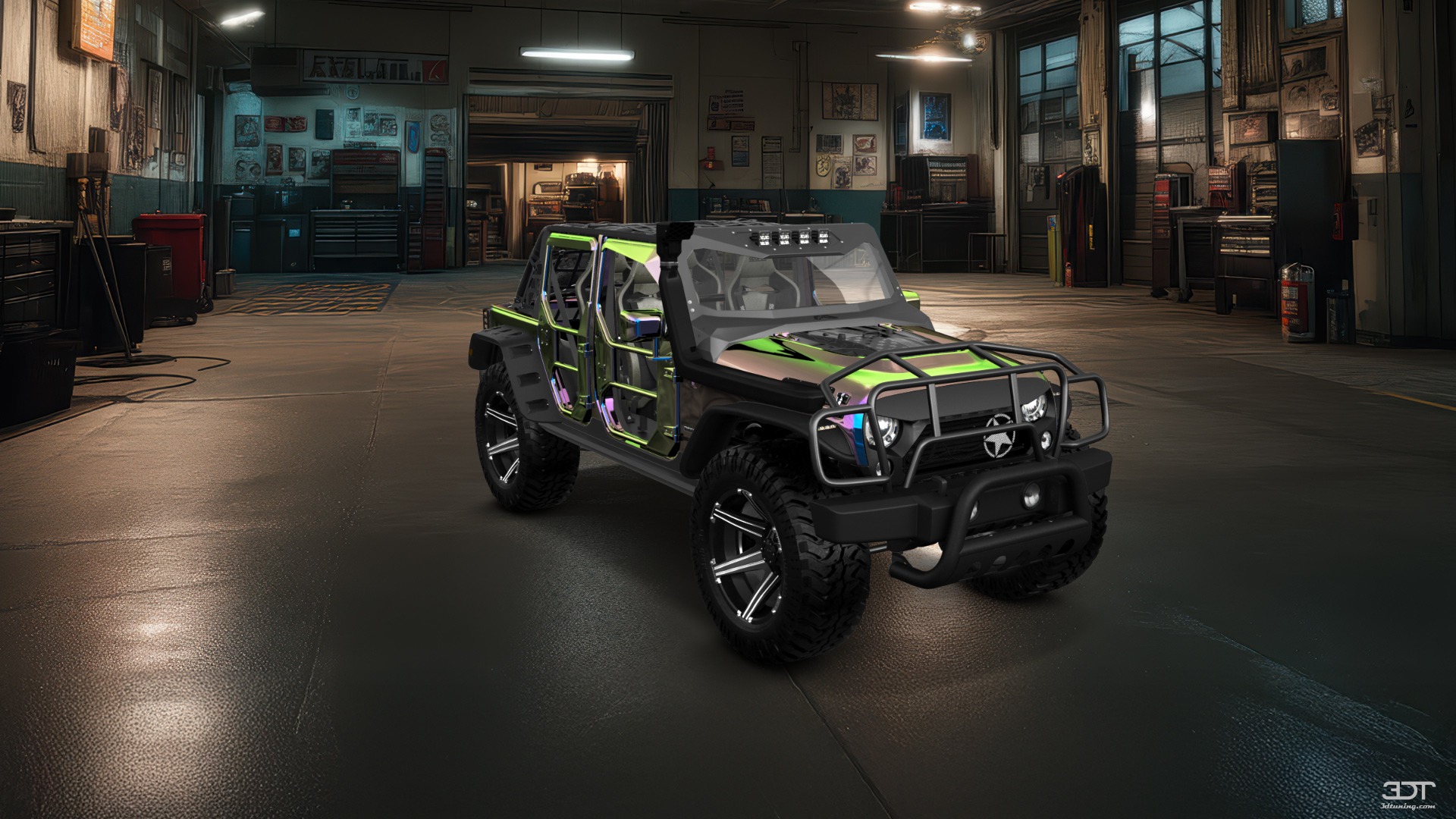 Jeep Wrangler Unlimited JK Rubicon Recon 4 Door SUV 2017 tuning
