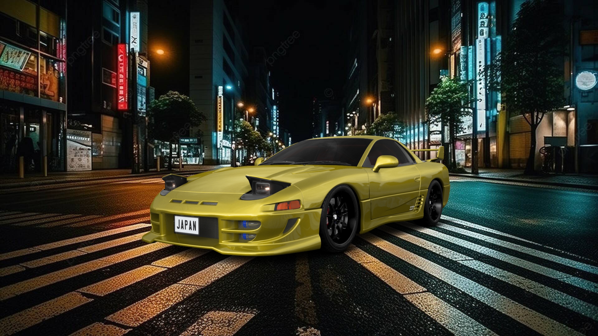 Mitsubishi 3000GT 2 Door Coupe 1991