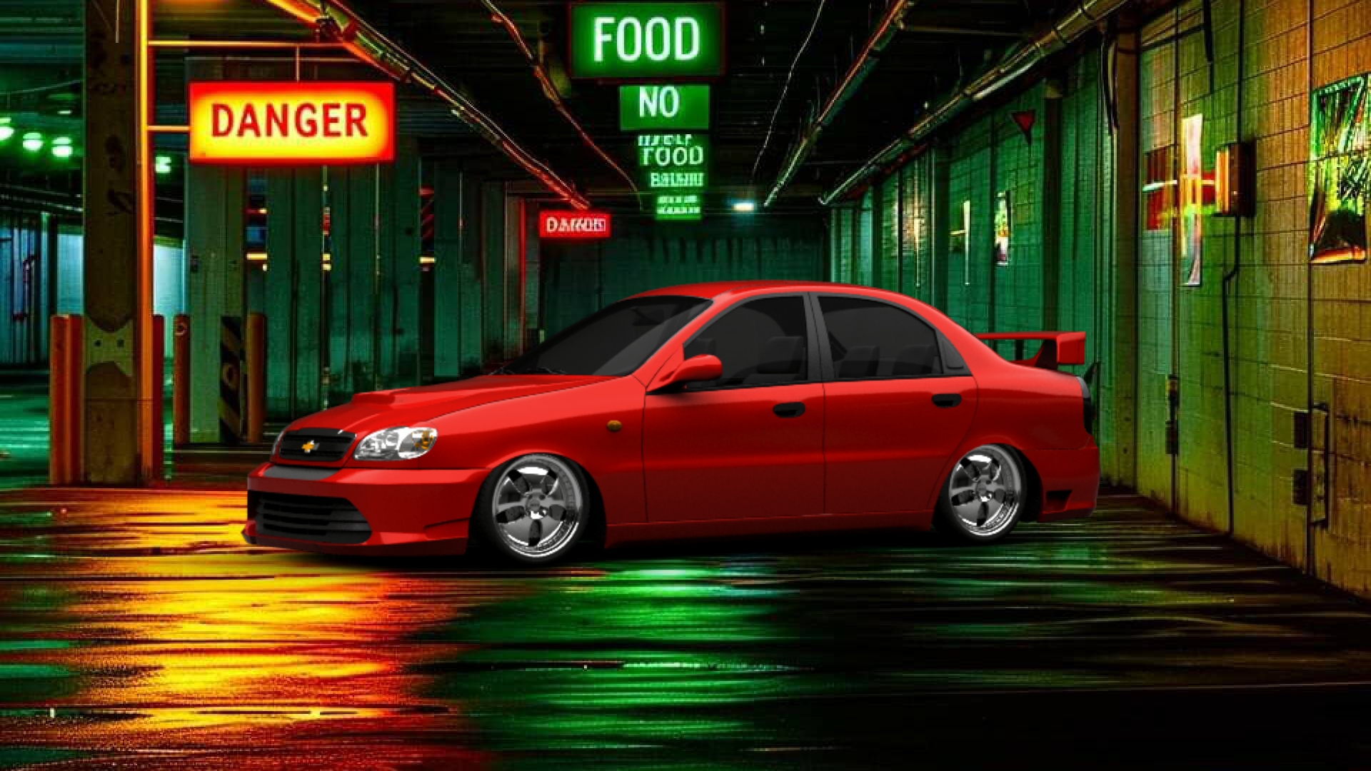 Chevrolet Lanos Sedan 2012 tuning