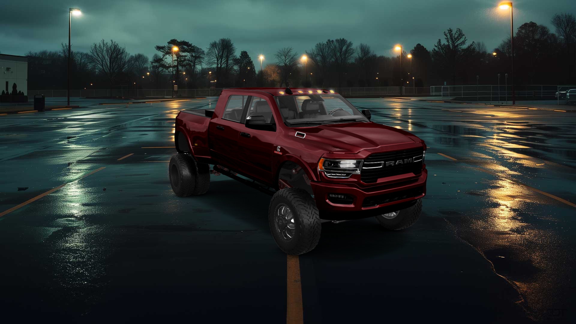 Dodge Ram 3500 4 Door pickup truck 2020