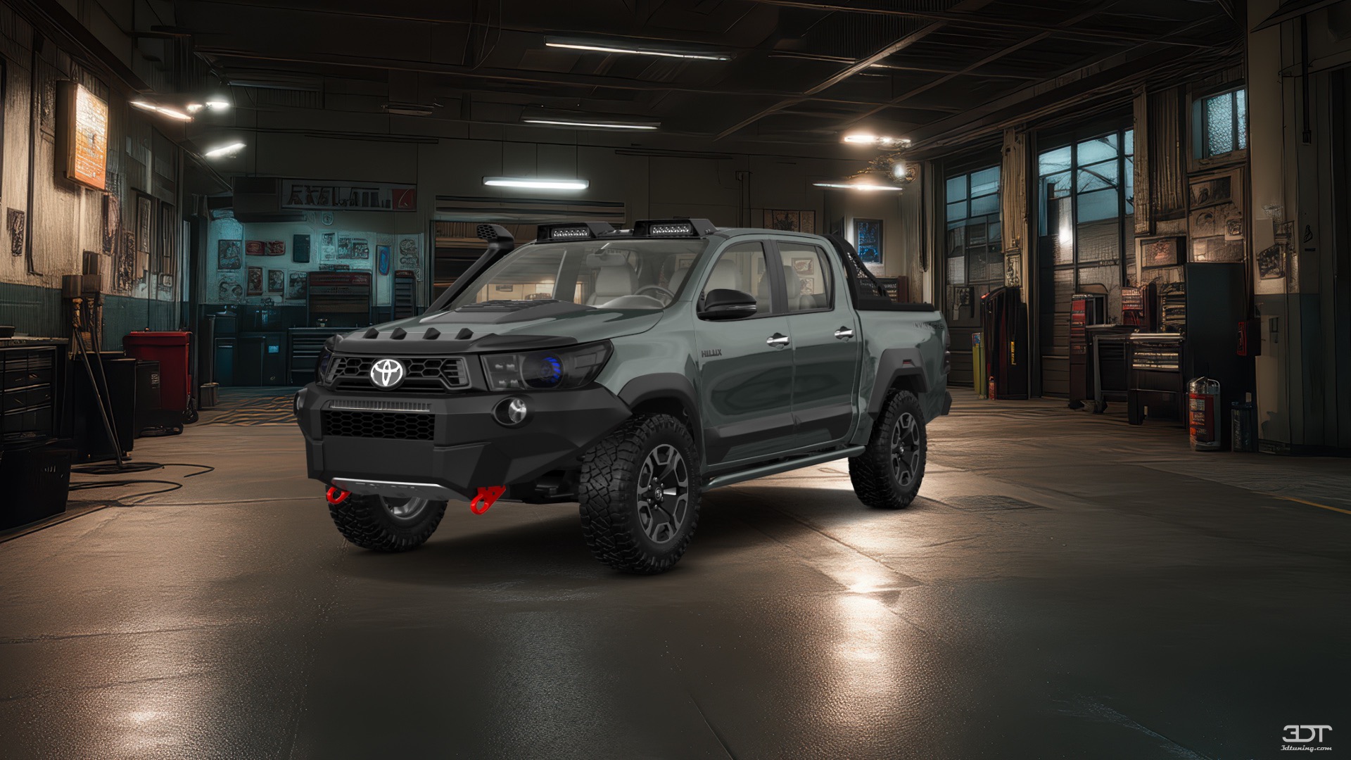 Toyota Hilux Double Cab 4 Door pickup truck 2015 tuning