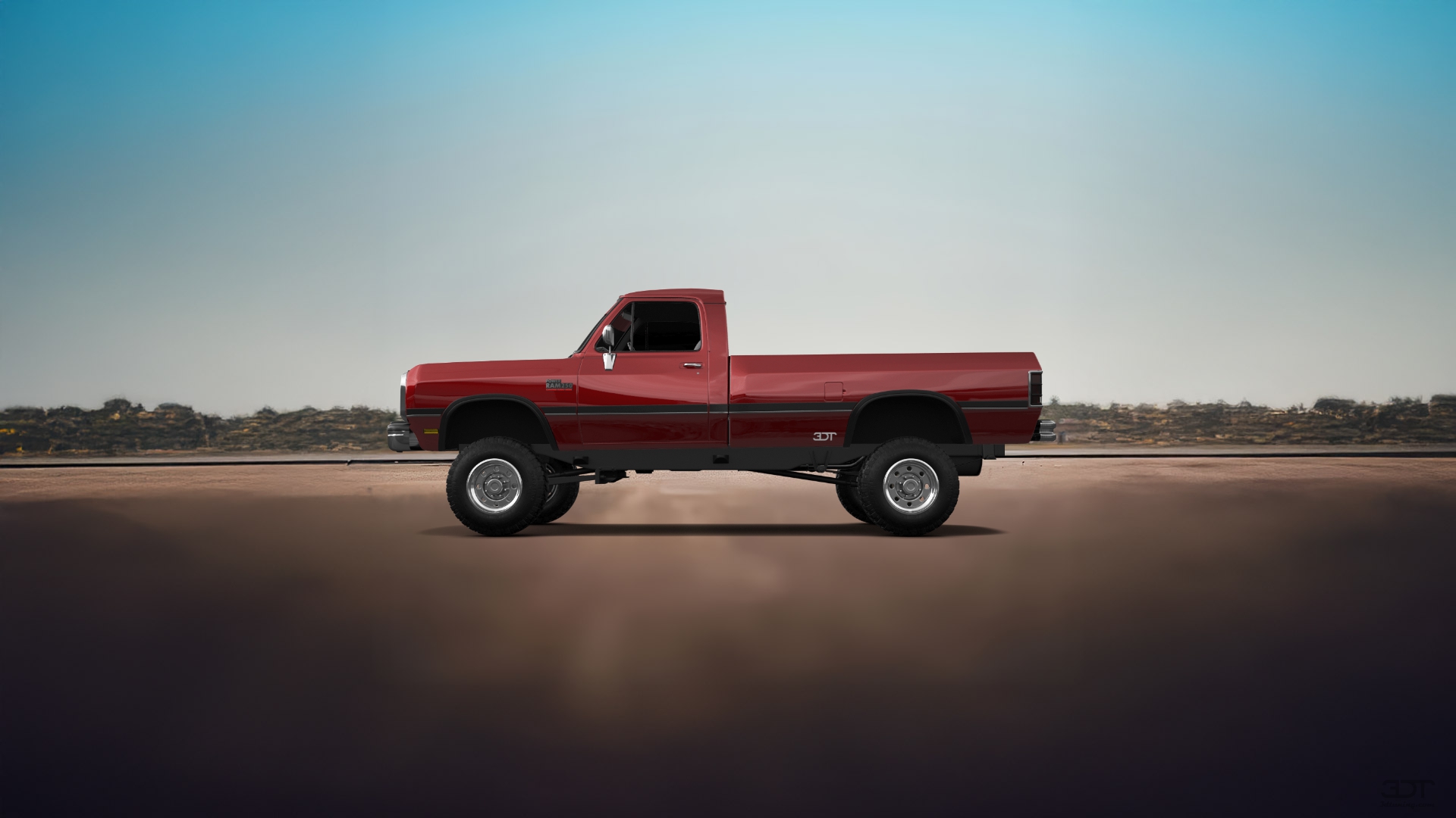 Dodge Ram 2 Door pickup truck 1991 tuning