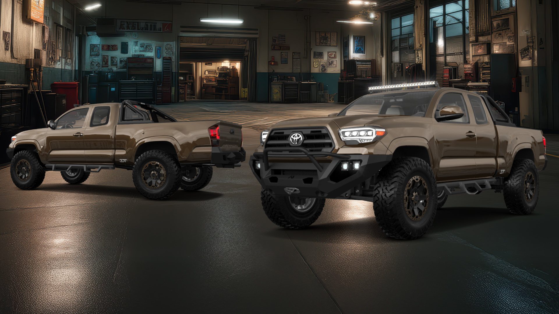 Toyota Tacoma Access Cab 4 Door pickup truck 2020 tuning