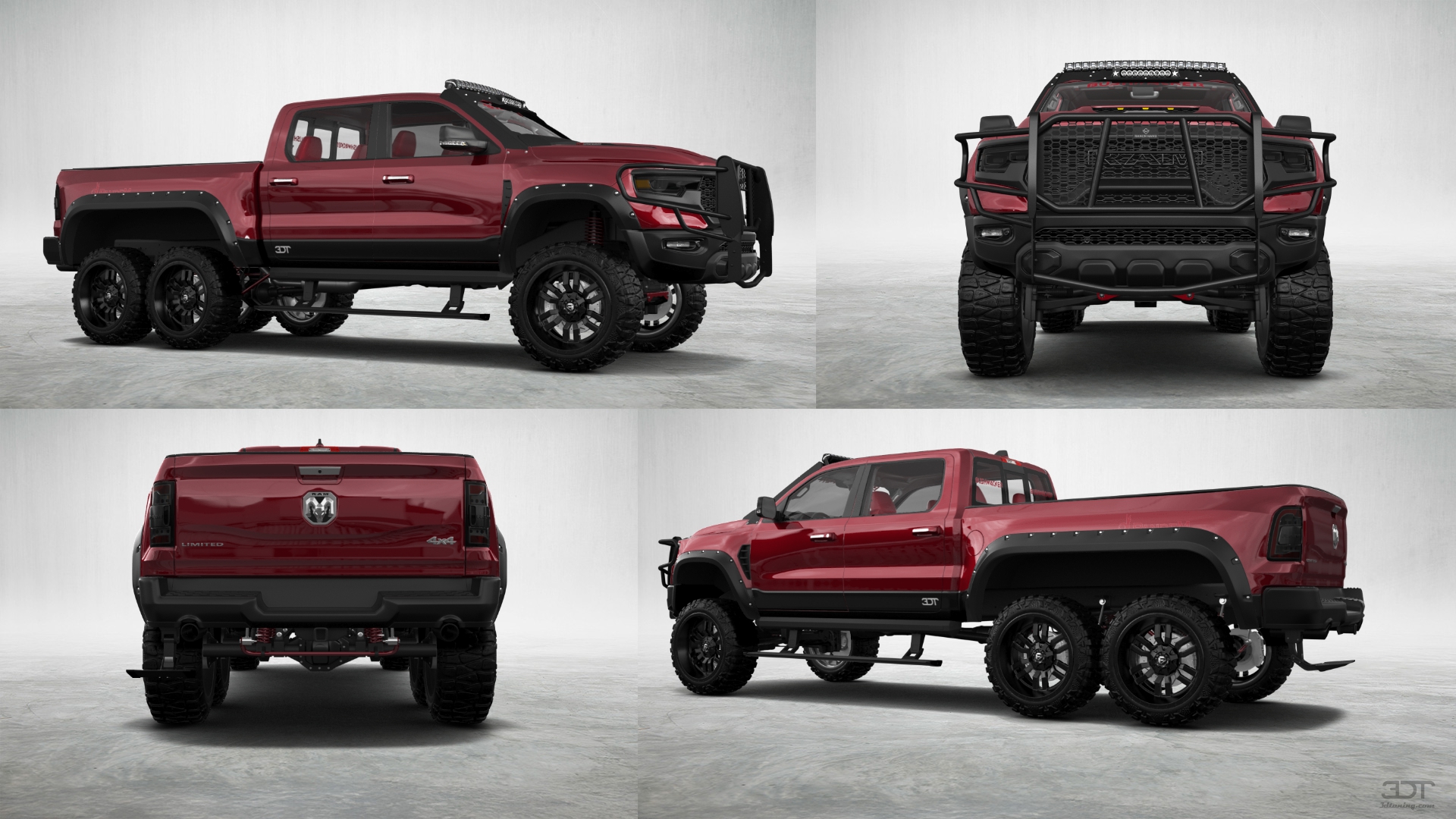 Dodge Ram Hennessey Mammoth 6X6 Truck 2021 tuning