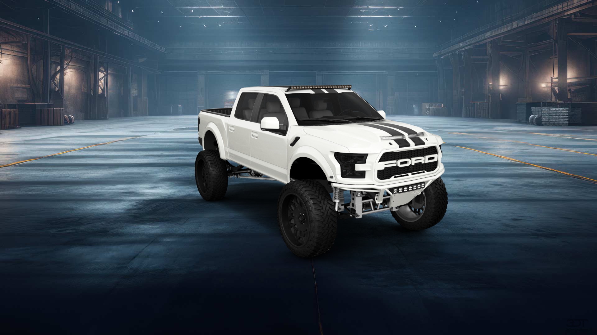 Ford F-150 Raptor 4 Door pickup truck 2017
