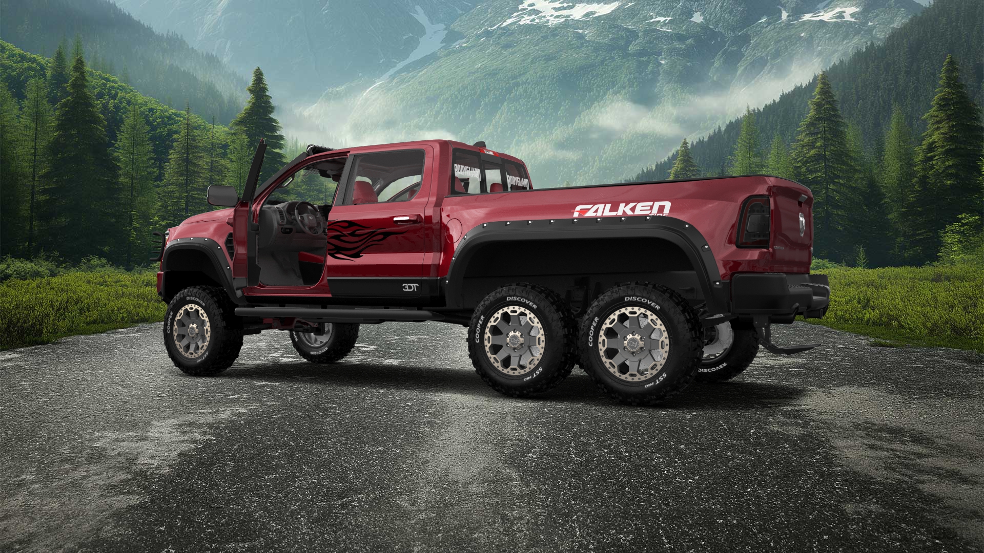 Dodge Ram Hennessey Mammoth 6X6 Truck 2021 tuning