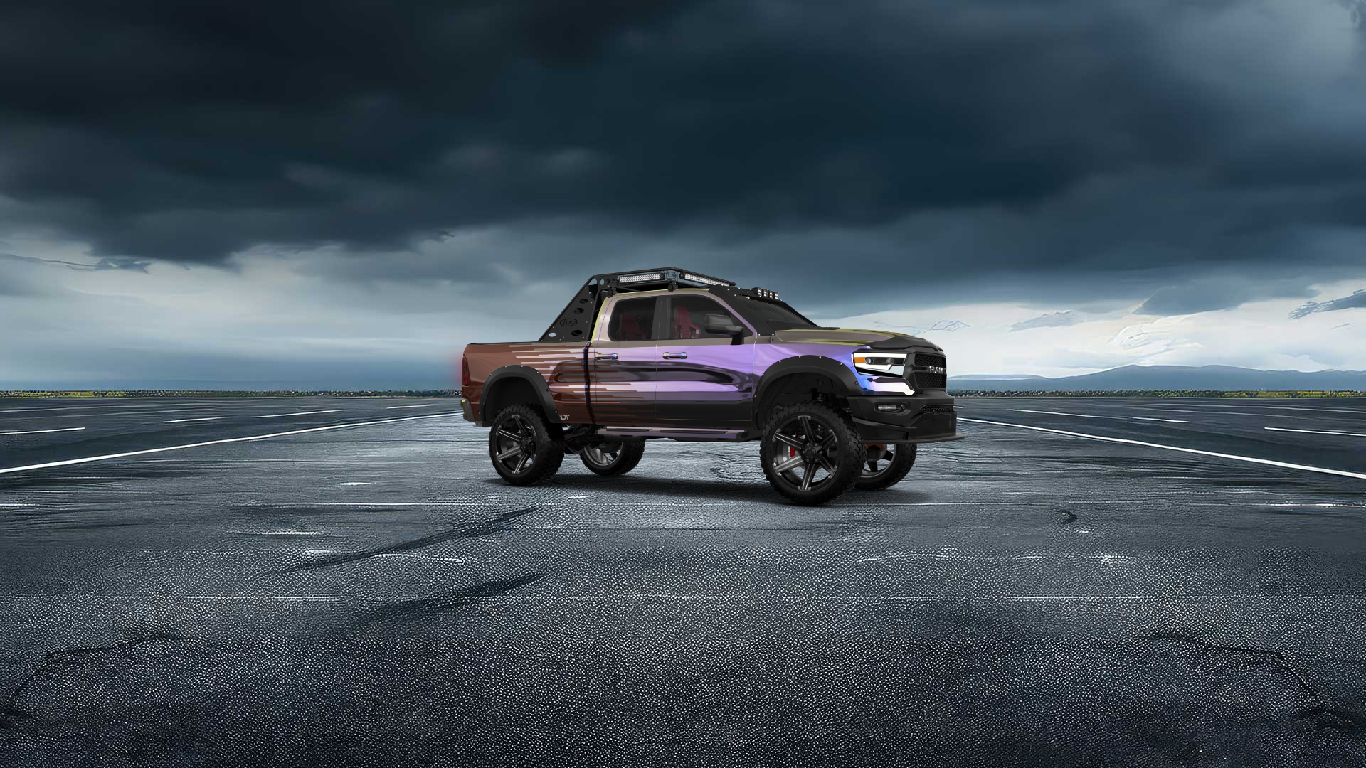 Dodge Ram 1500 Quad Cab 6.4' box 4 Door Truck 2019 tuning