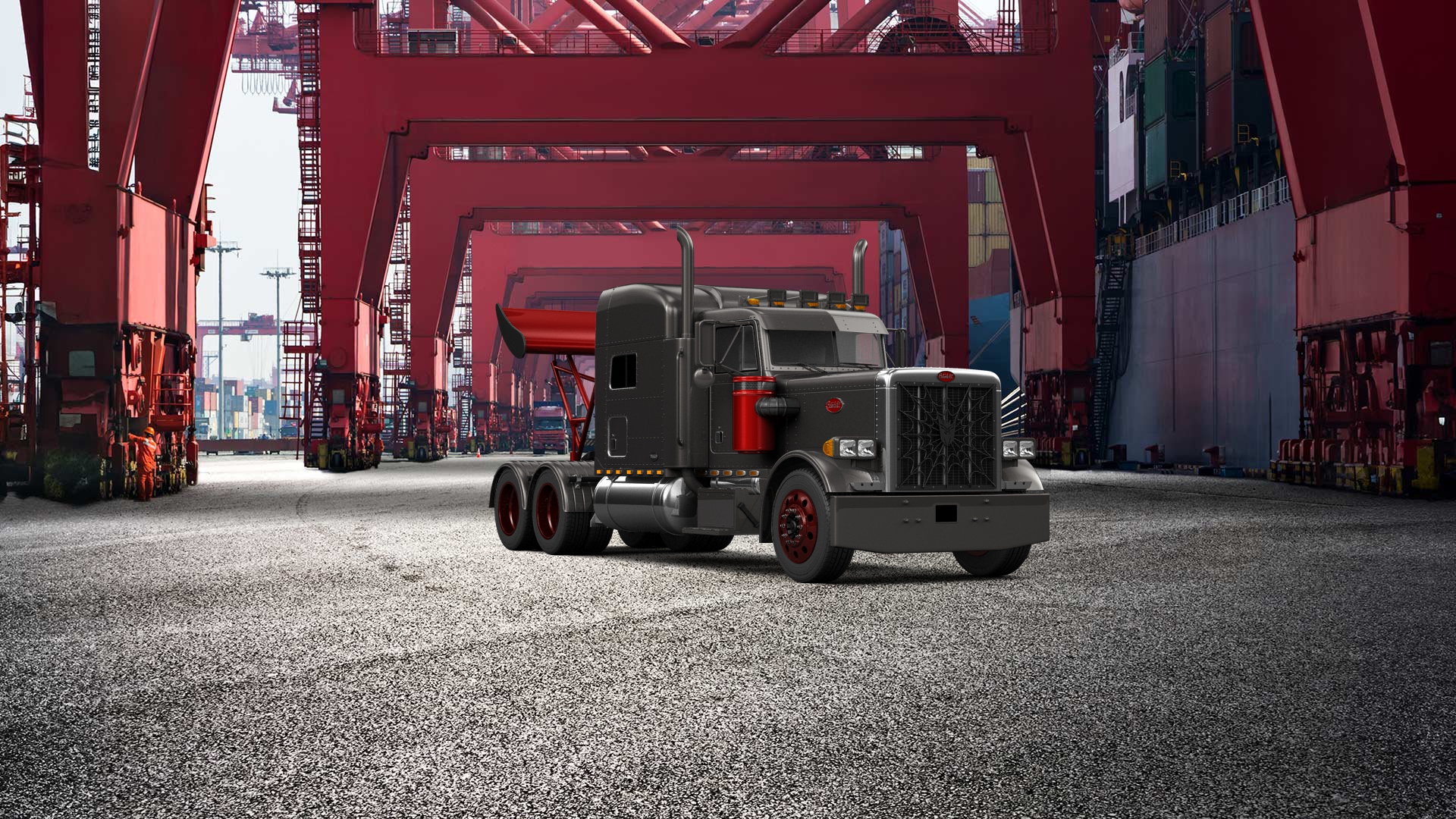 Peterbilt 359 Truck 1987