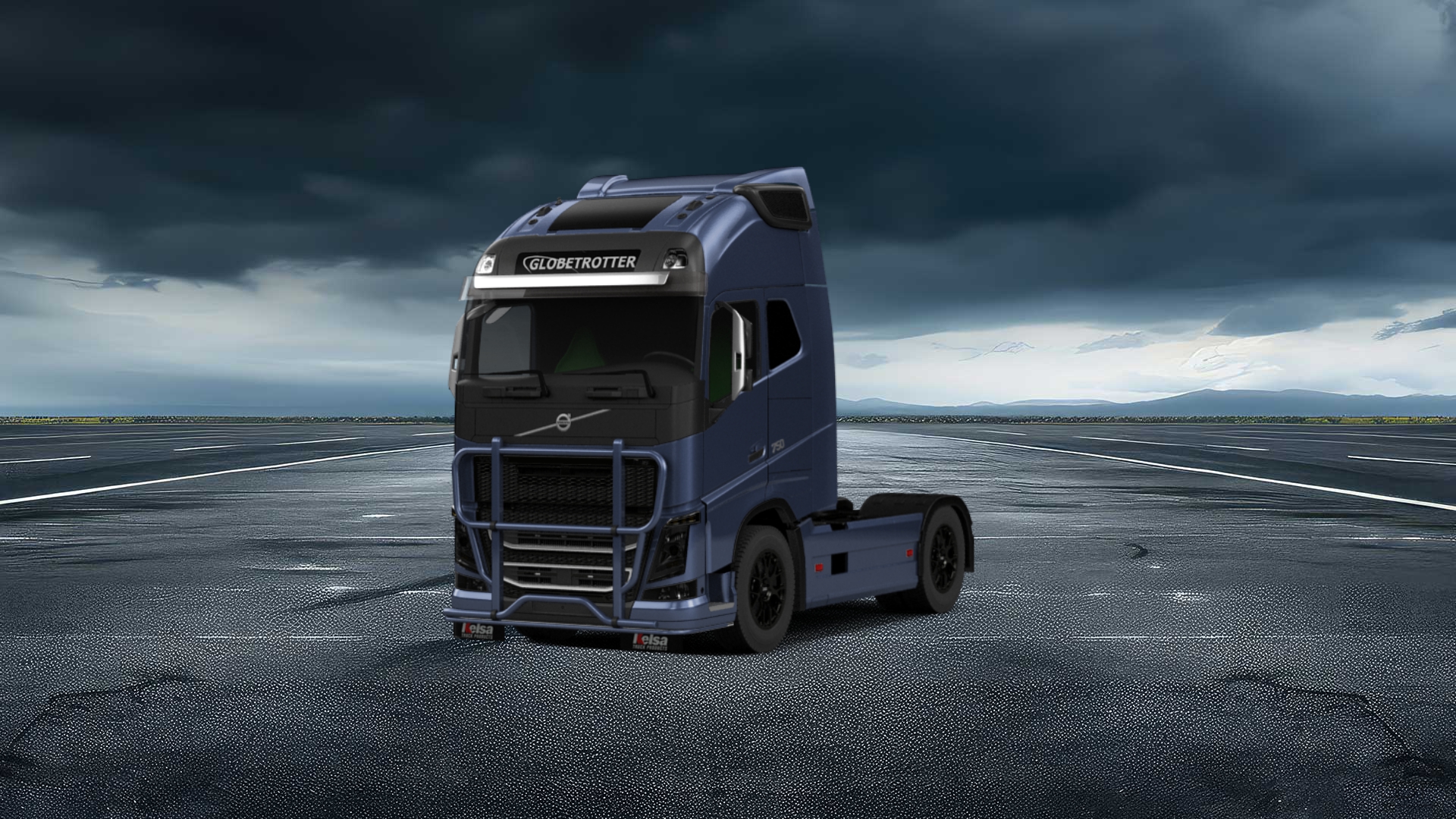 Volvo FH16 Globetrotter XL Cab Truck 2013 tuning