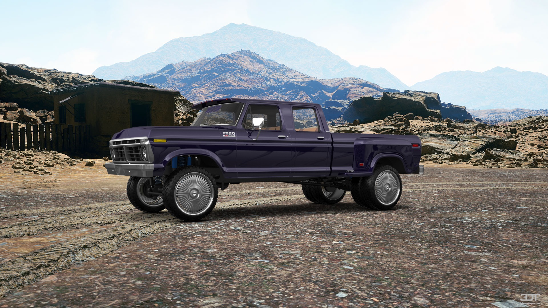Ford F-350 Dually 4 Door pickup truck 1973 Images