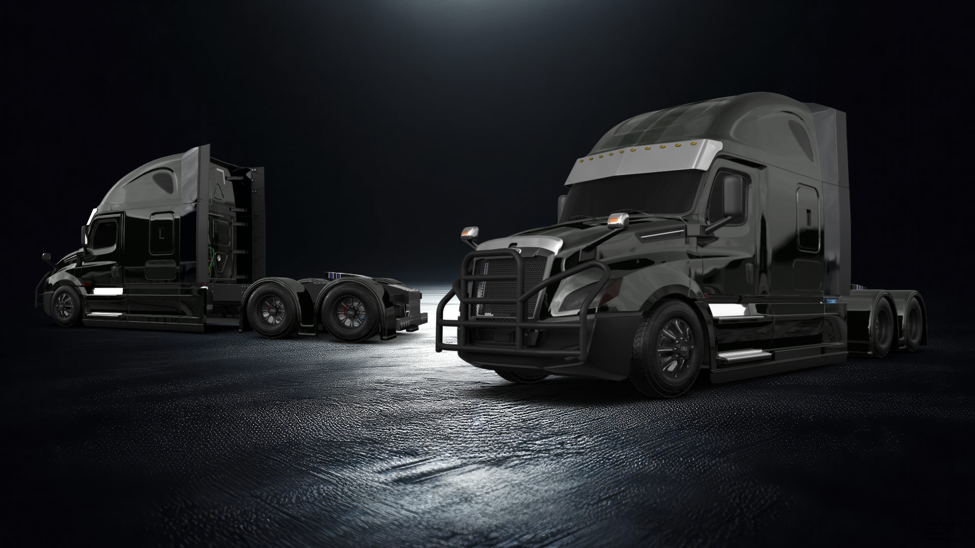 Freightliner Cascadia Sleeper Cab Truck 2018 tuning