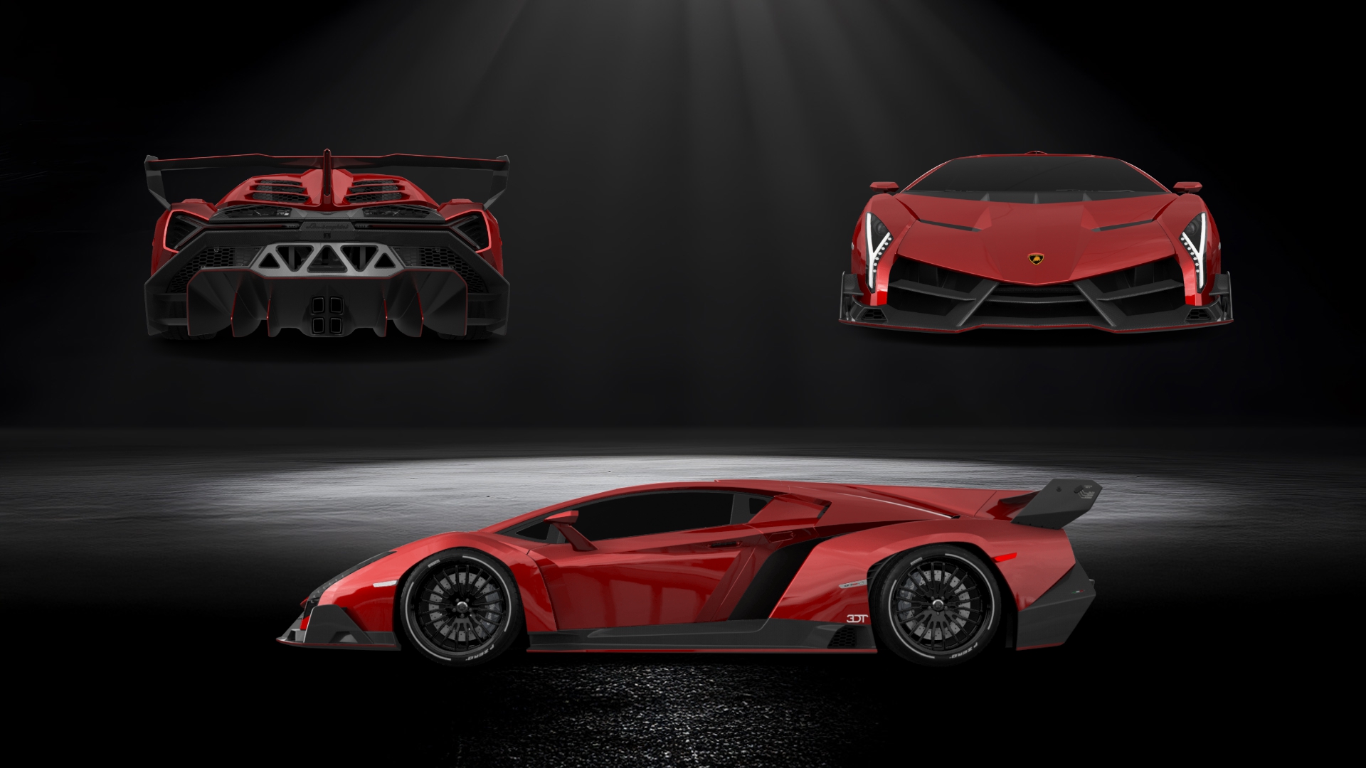 Lamborghini Veneno 2 Door Coupe 2013 tuning