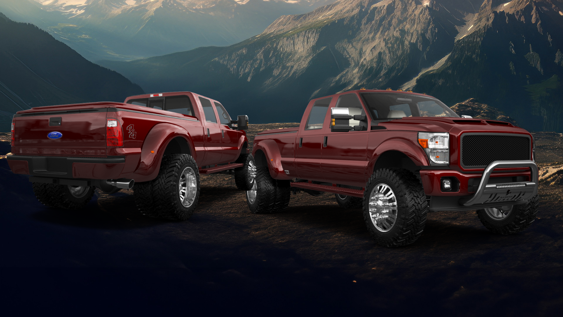 Ford F-350 DRW 4 Door pickup truck 2013