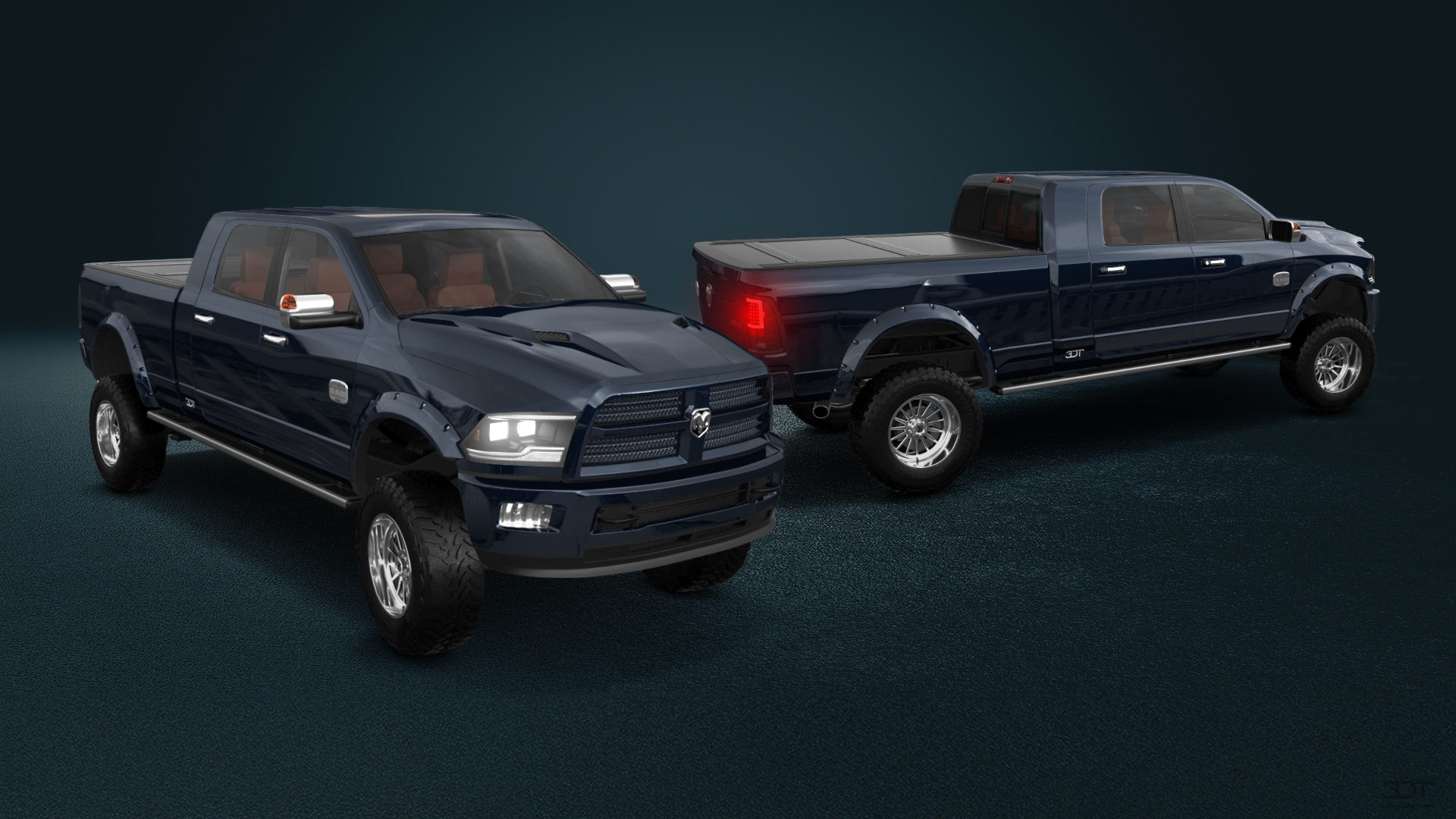 Dodge Ram 2500 Mega Cab 6.4 ft box 4 Door pickup truck 2010 tuning