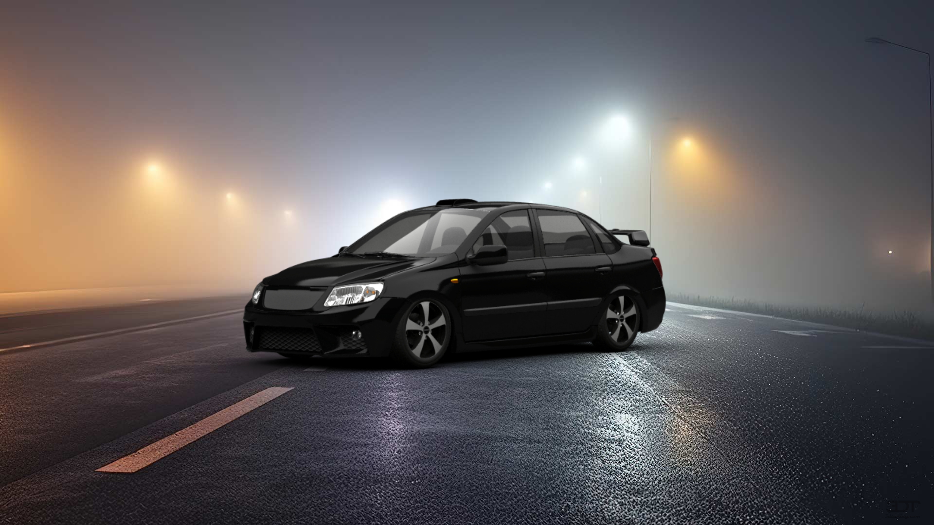 Lada Granta Sport sedan 2012 tuning