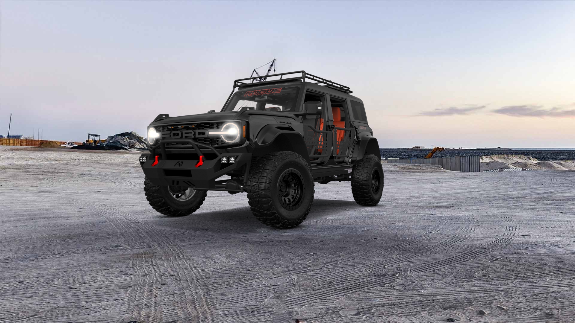 Ford Bronco Raptor 4 Door pickup truck 2022