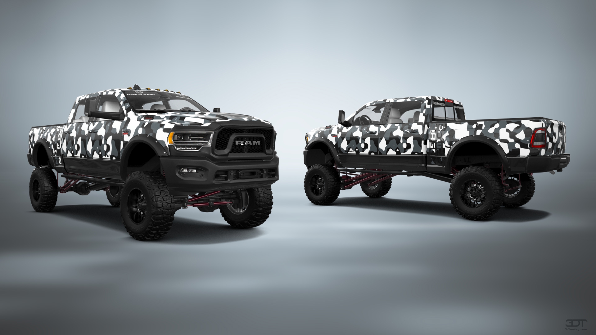 Dodge Ram 2500 4 Door pickup truck 2020 tuning