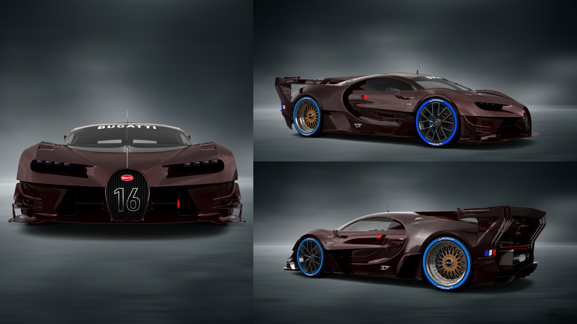 Bugatti Vision GT Supercar 2015 tuning