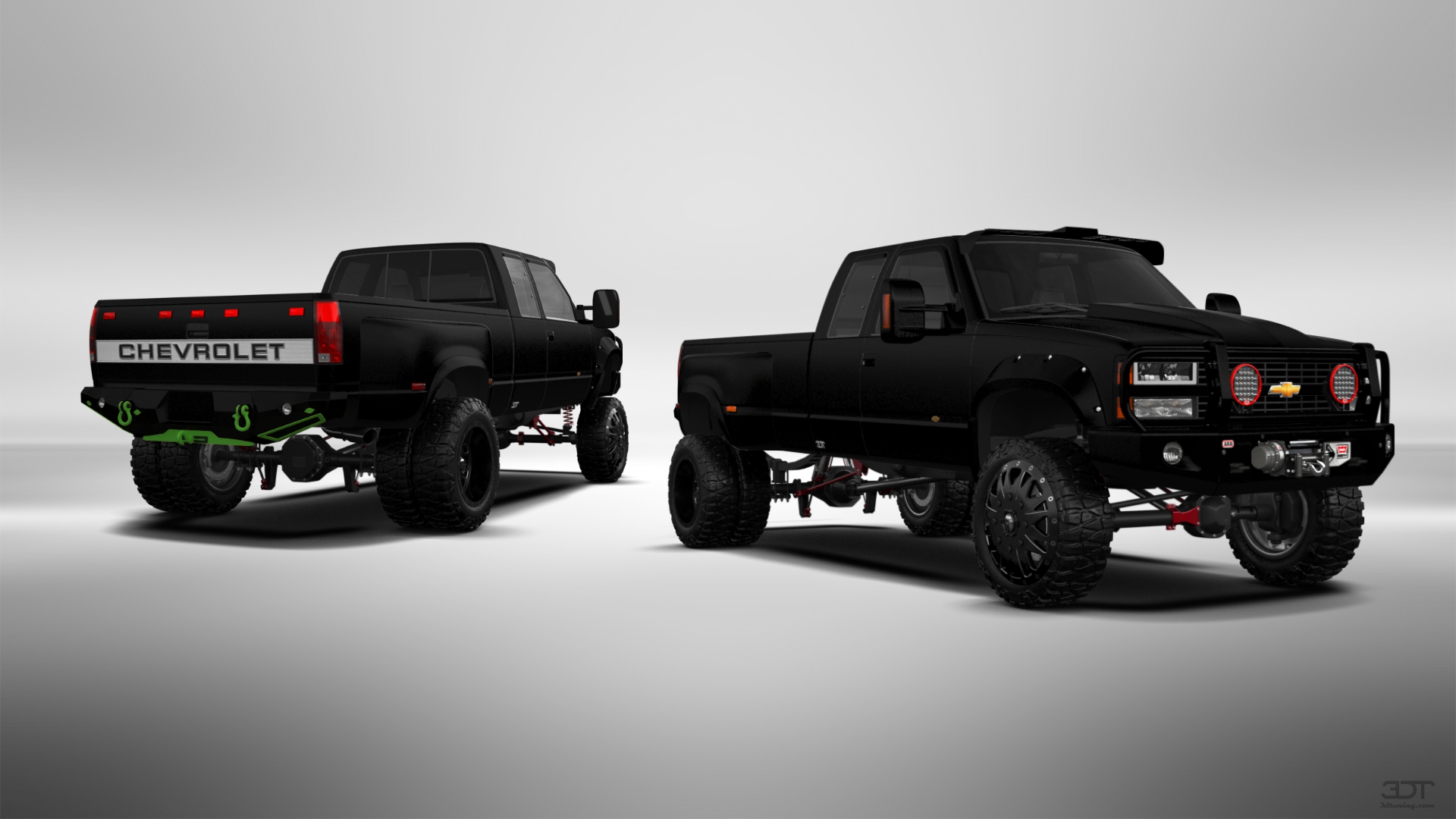 Chevrolet K3500 Extended Cab Pickup Truck 1988 tuning