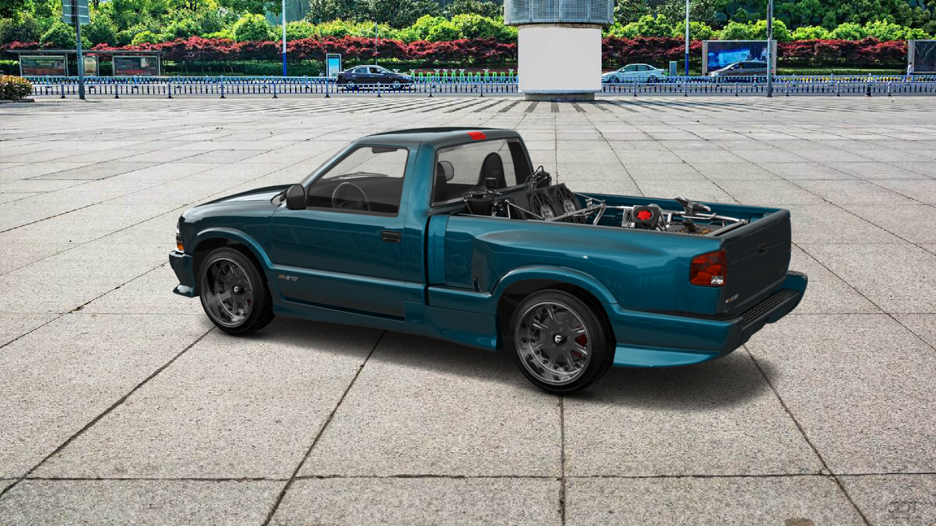 Chevrolet S-10 Stepside 2 Door pickup truck 1999