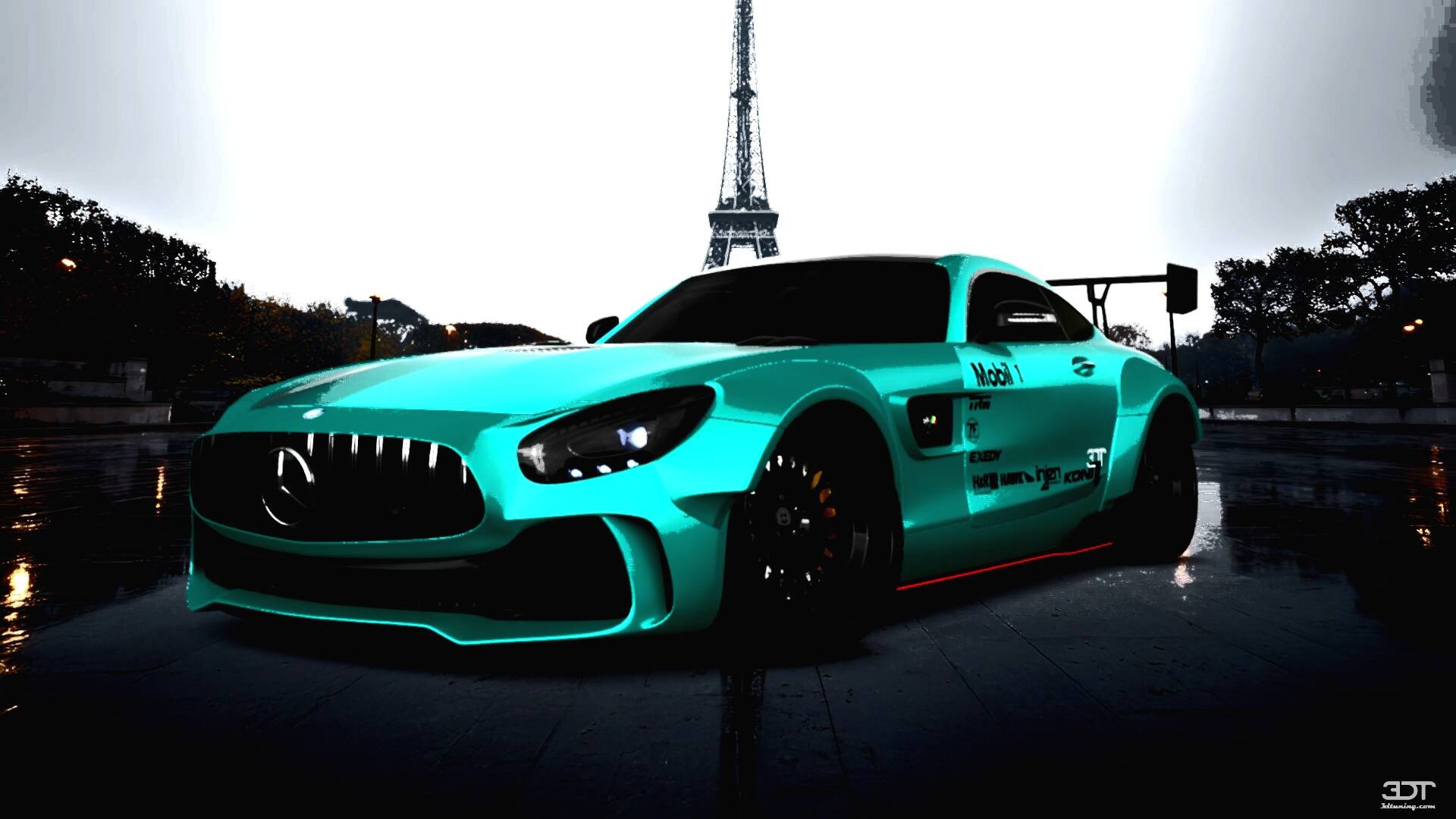 Mercedes AMG GT 2 door fastback coupe 2015 tuning