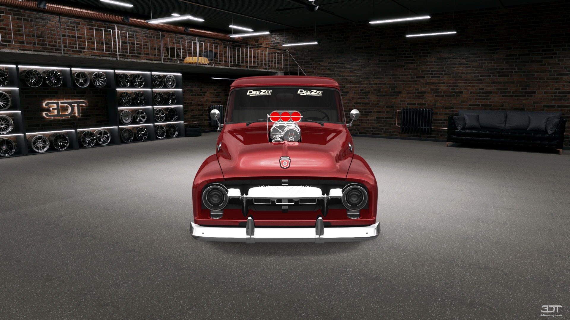 Ford F-100 2 Door truck 1956 tuning