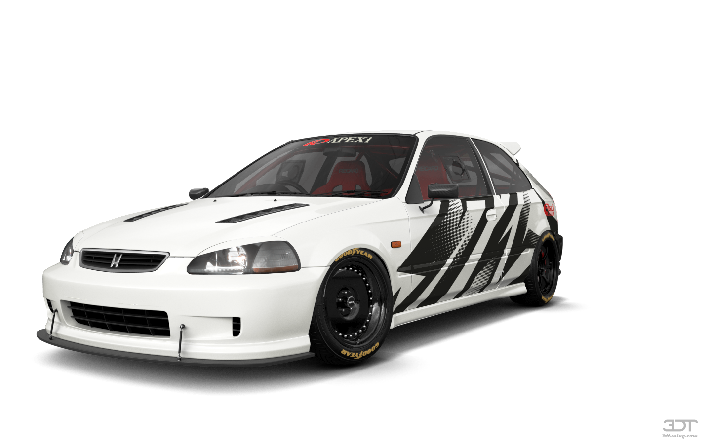 Tuning Honda Civic 3 Door Hatchback 1997