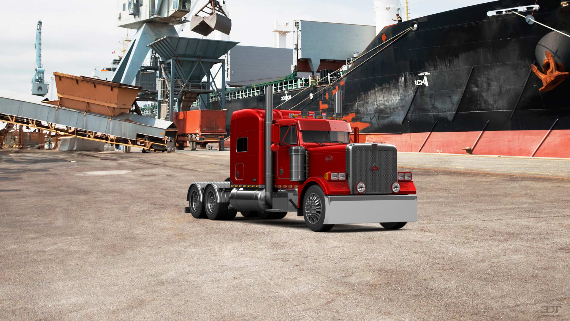Peterbilt 359 Truck 1987