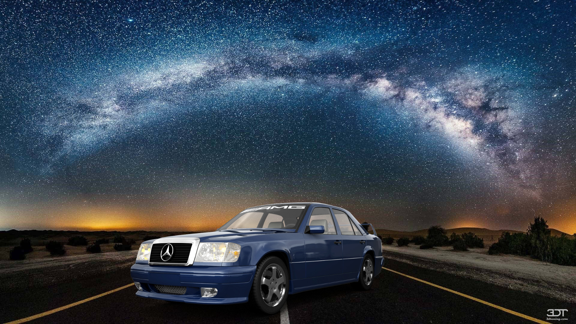 Mercedes E-Class Sedan 1984 tuning
