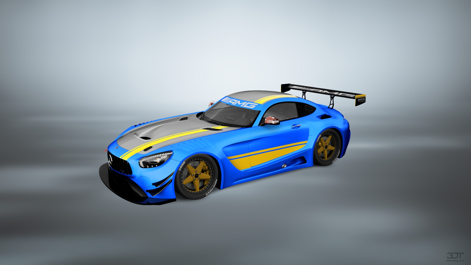 Mercedes AMG GT 2 door fastback coupe 2016 tuning