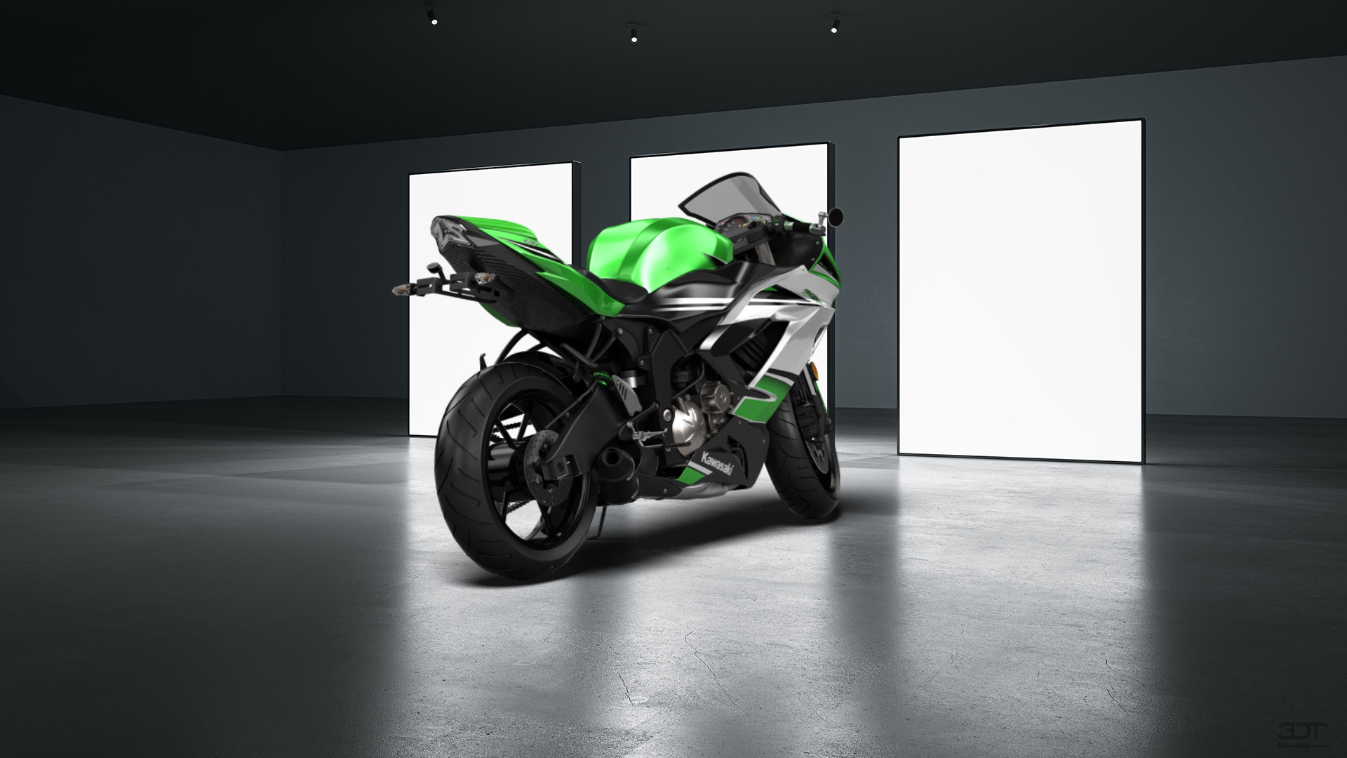 Kawasaki Ninja ZX 6R Sport Bike 2015 tuning