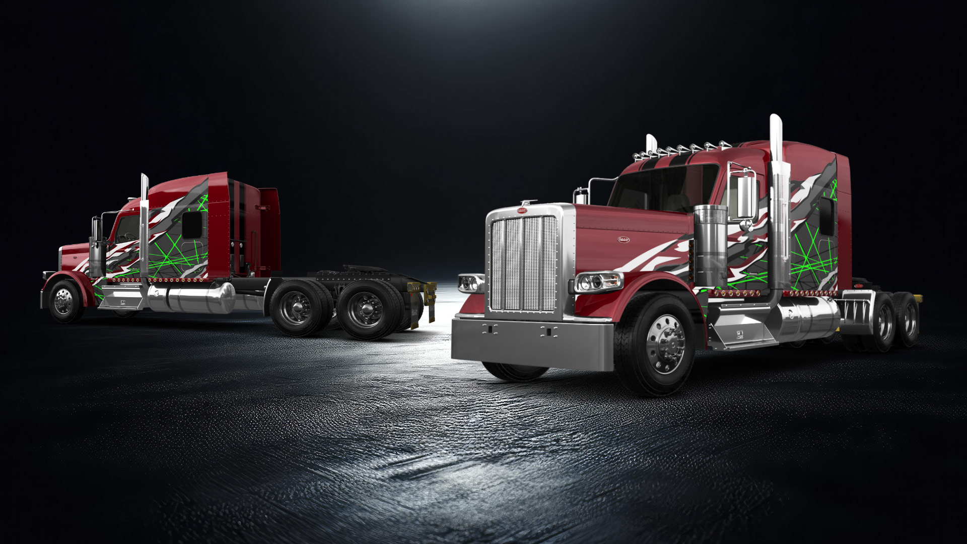 Peterbilt 589 Sleeper Cab Truck 2024 tuning