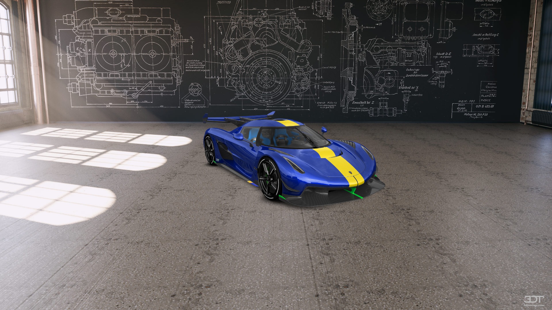 Koenigsegg Jesko 2 door targa top 2020 tuning